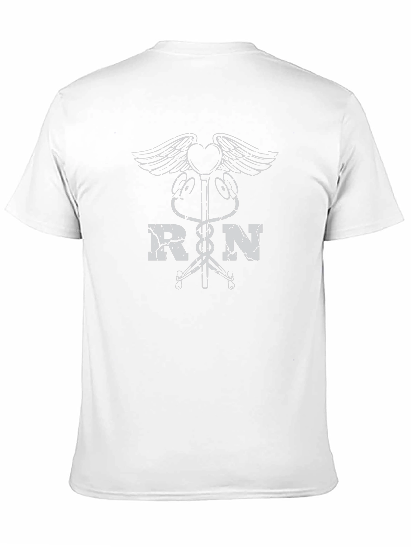 RN Caduceus Graphic Tee - Nurse Appreciation