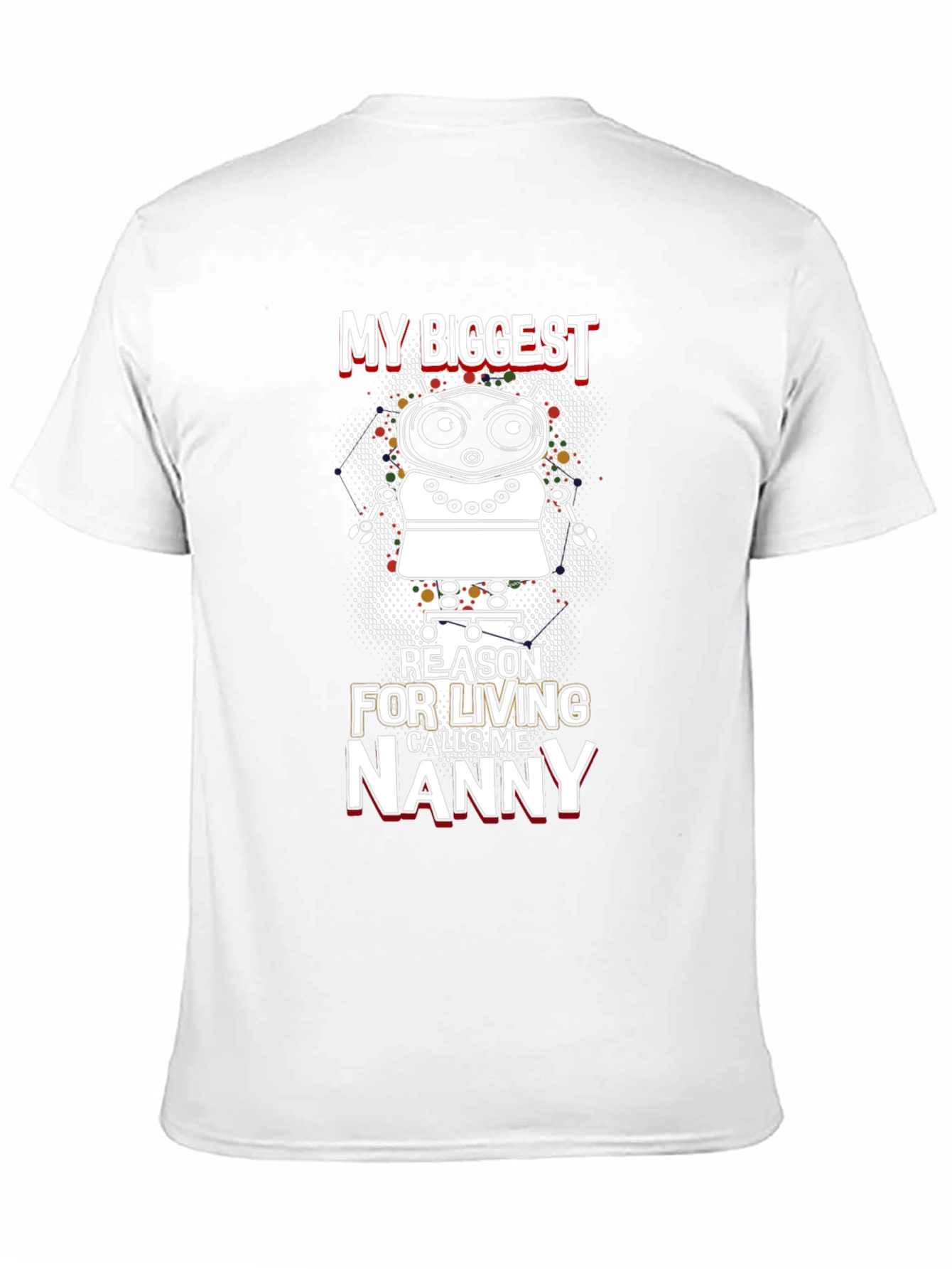 My Biggest Reason Nanny Robot Graphic Tee