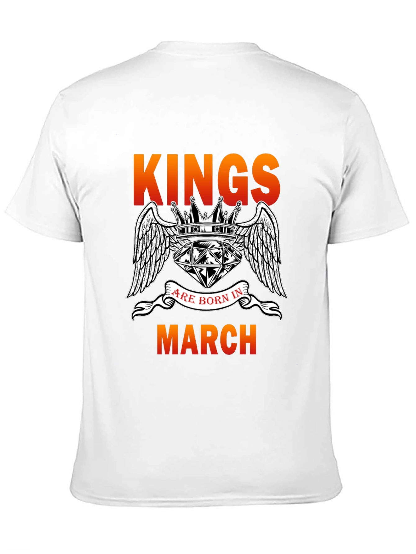Kings Born in March Graphic T-Shirt