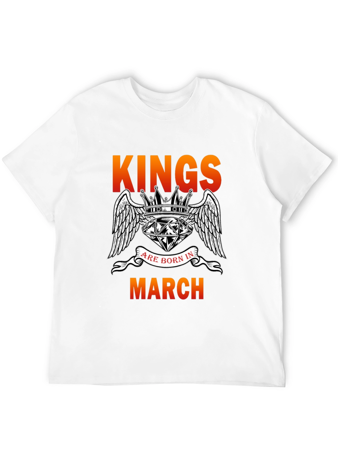 Kings Born in March Graphic T-Shirt