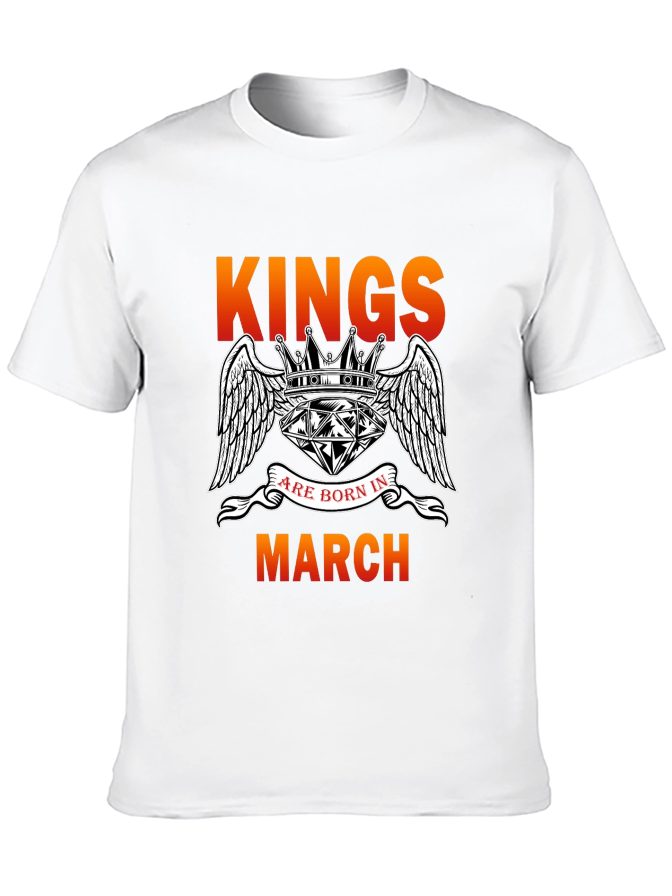 Kings Born in March Graphic T-Shirt