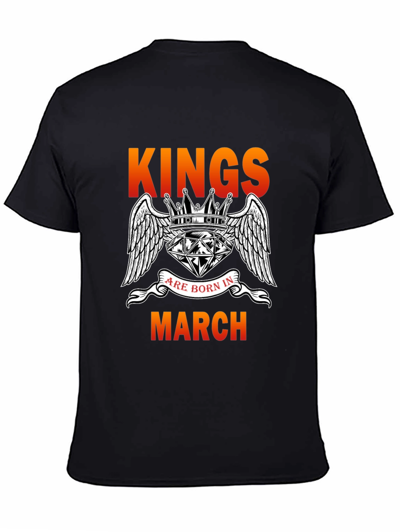 Kings Born in March Graphic T-Shirt