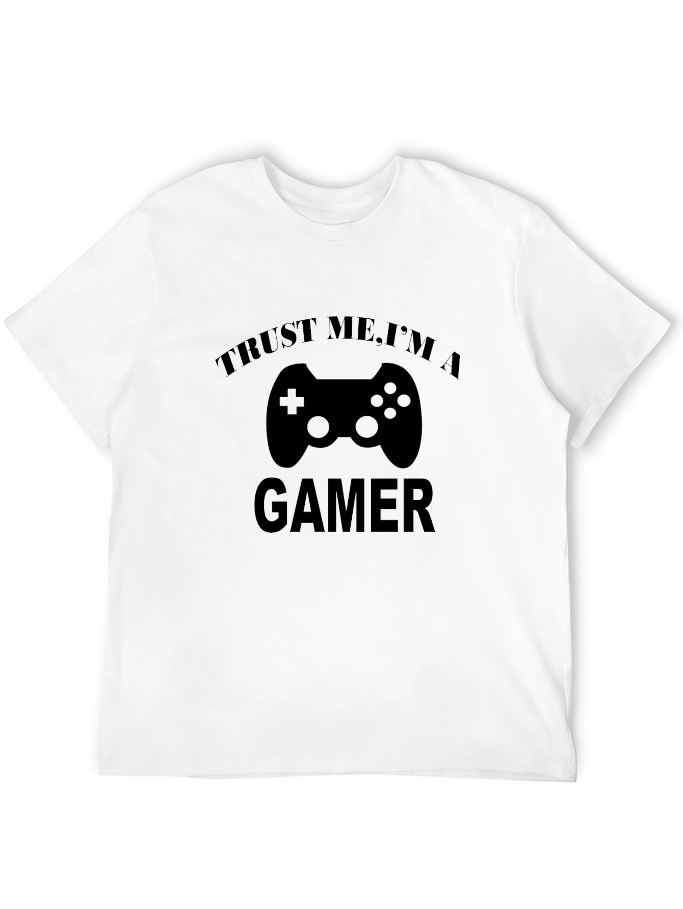 Trust Me Im a Gamer Black T-Shirt