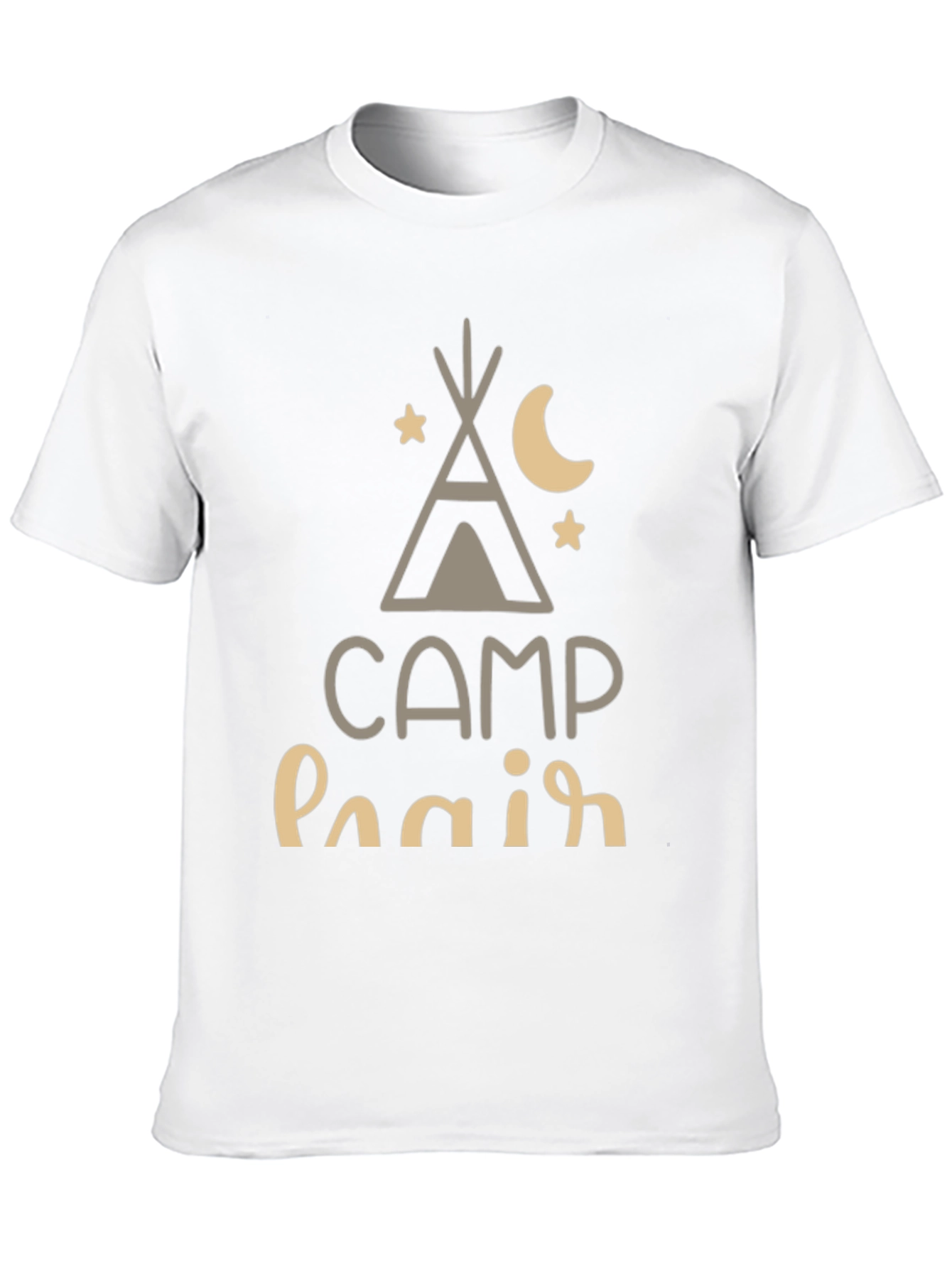 Camp Hair Dont Care Tee - Black T-Shirt