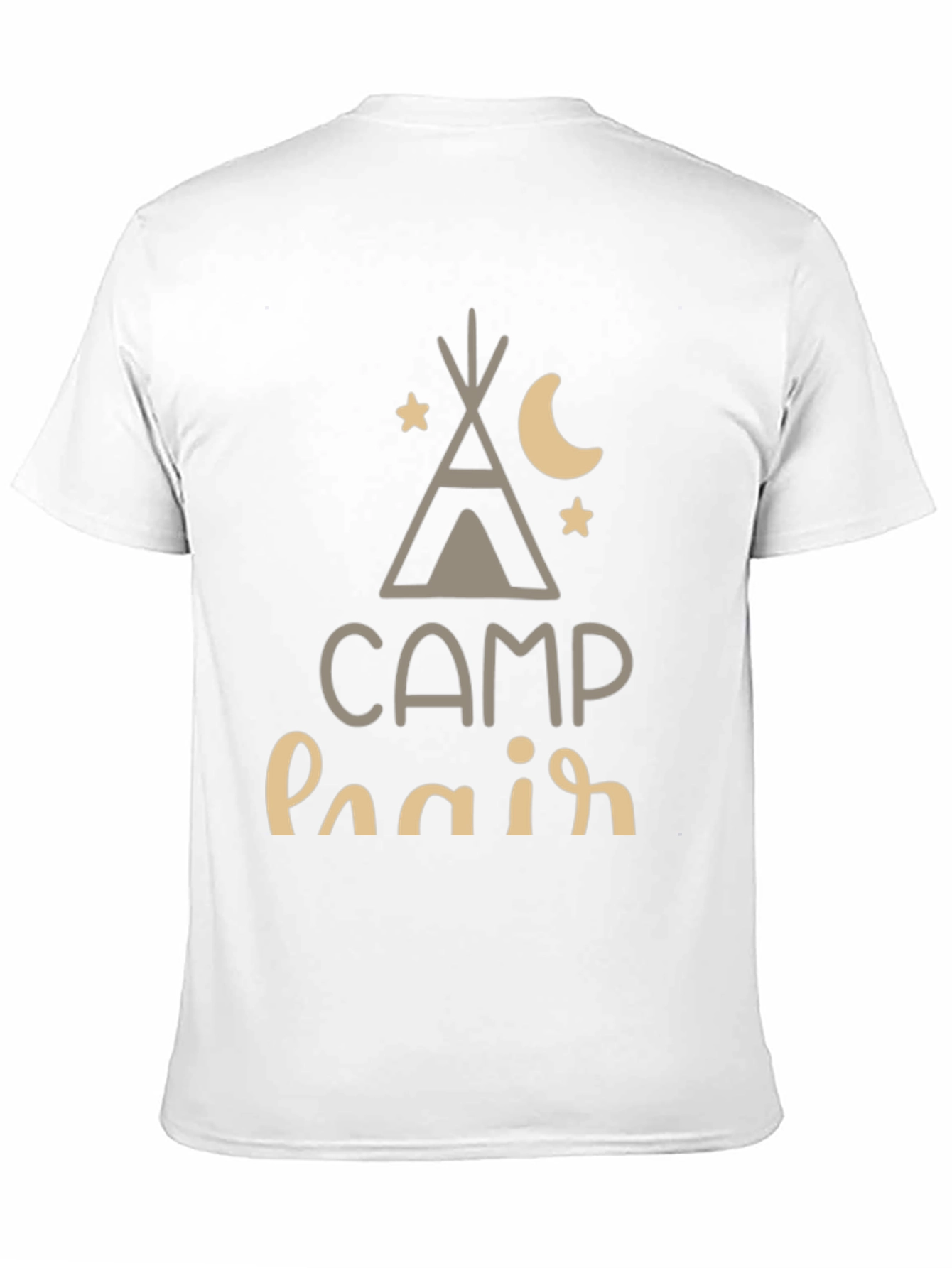 Camp Hair Dont Care Tee - Black T-Shirt