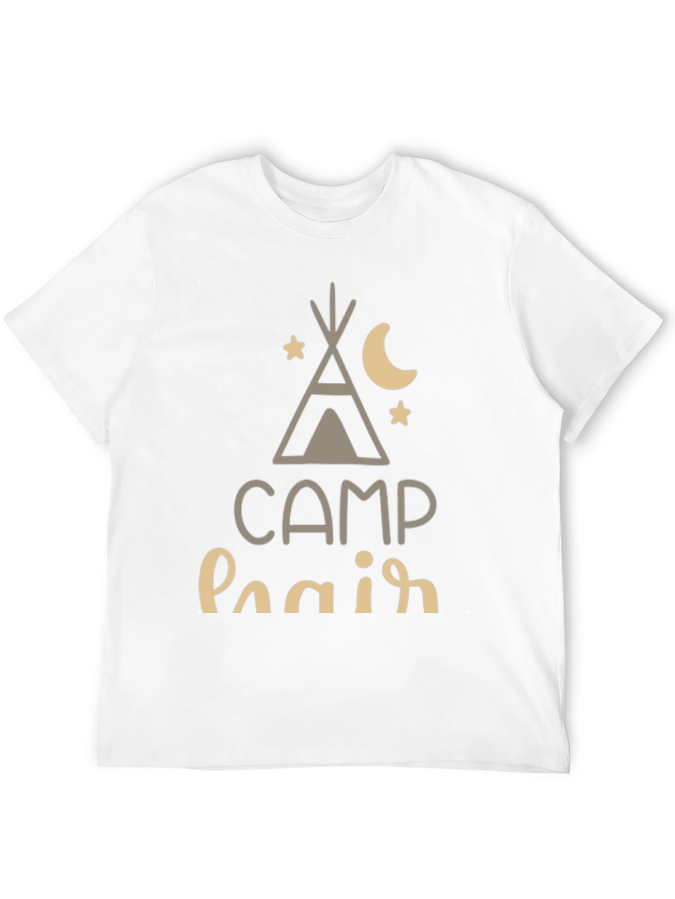 Camp Hair Dont Care Tee - Black T-Shirt