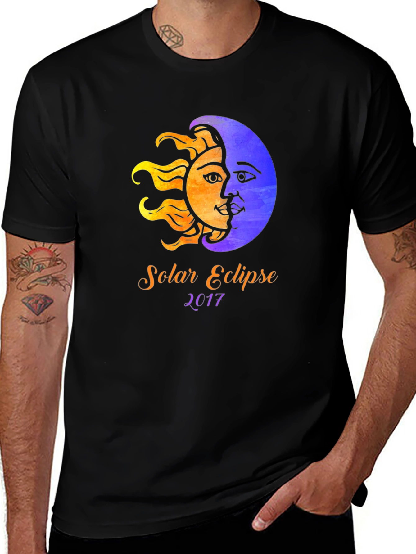 Solar Eclipse 2017 Graphic T-Shirt