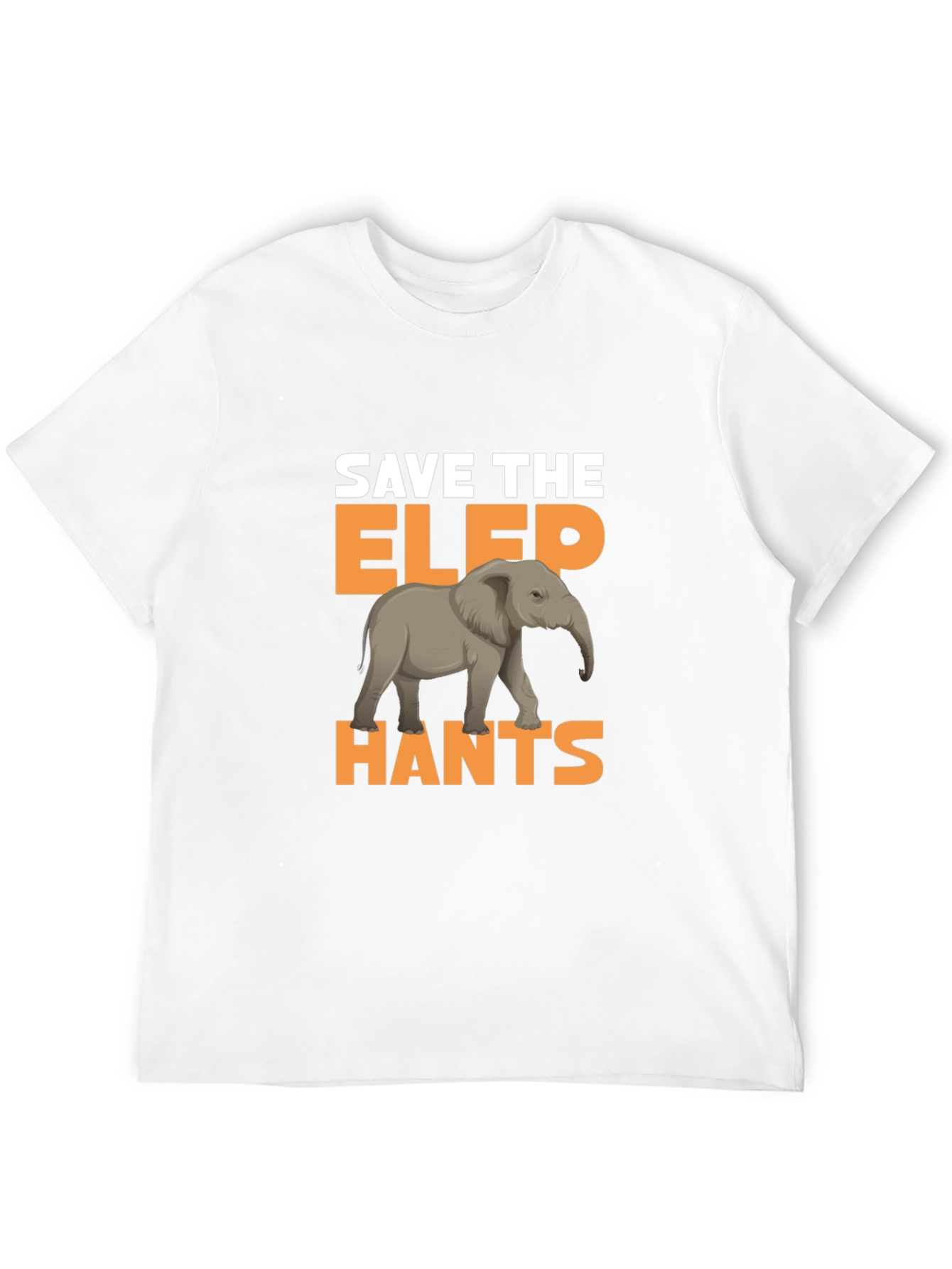 Save The Elephants Graphic T-Shirt