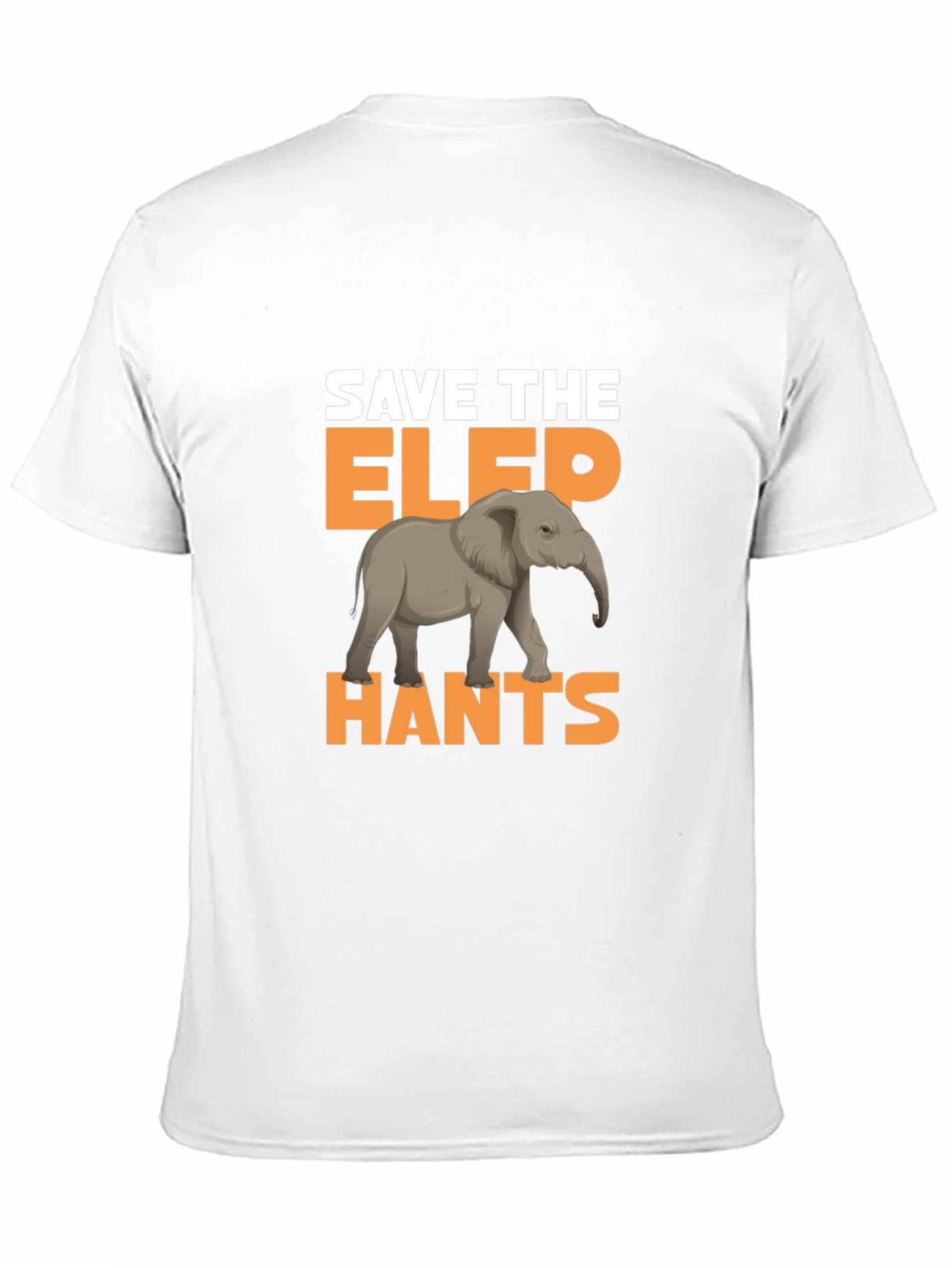 Save The Elephants Graphic T-Shirt