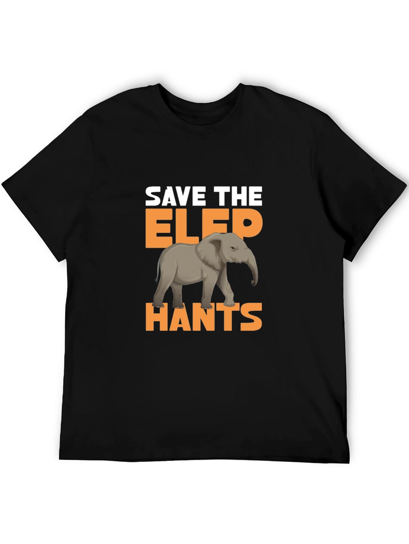 Save The Elephants Graphic T-Shirt