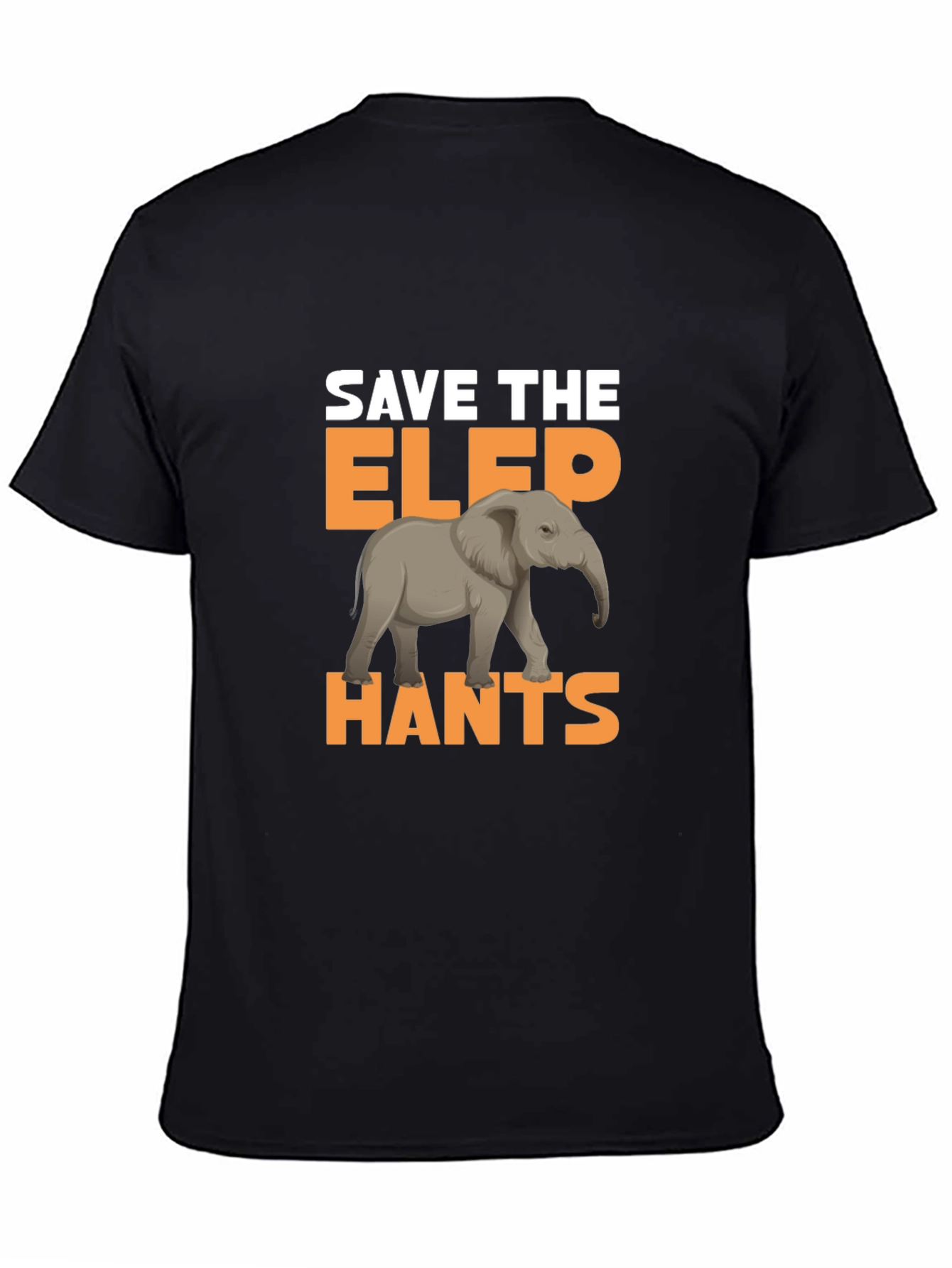 Save The Elephants Graphic T-Shirt