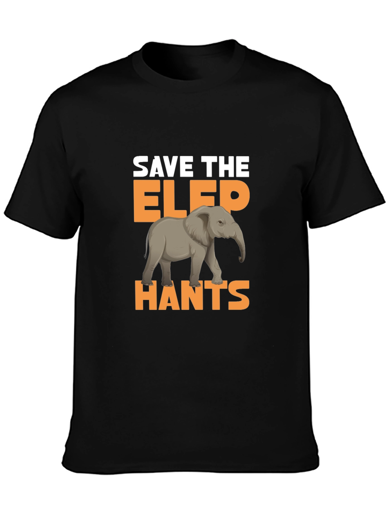 Save The Elephants Graphic T-Shirt