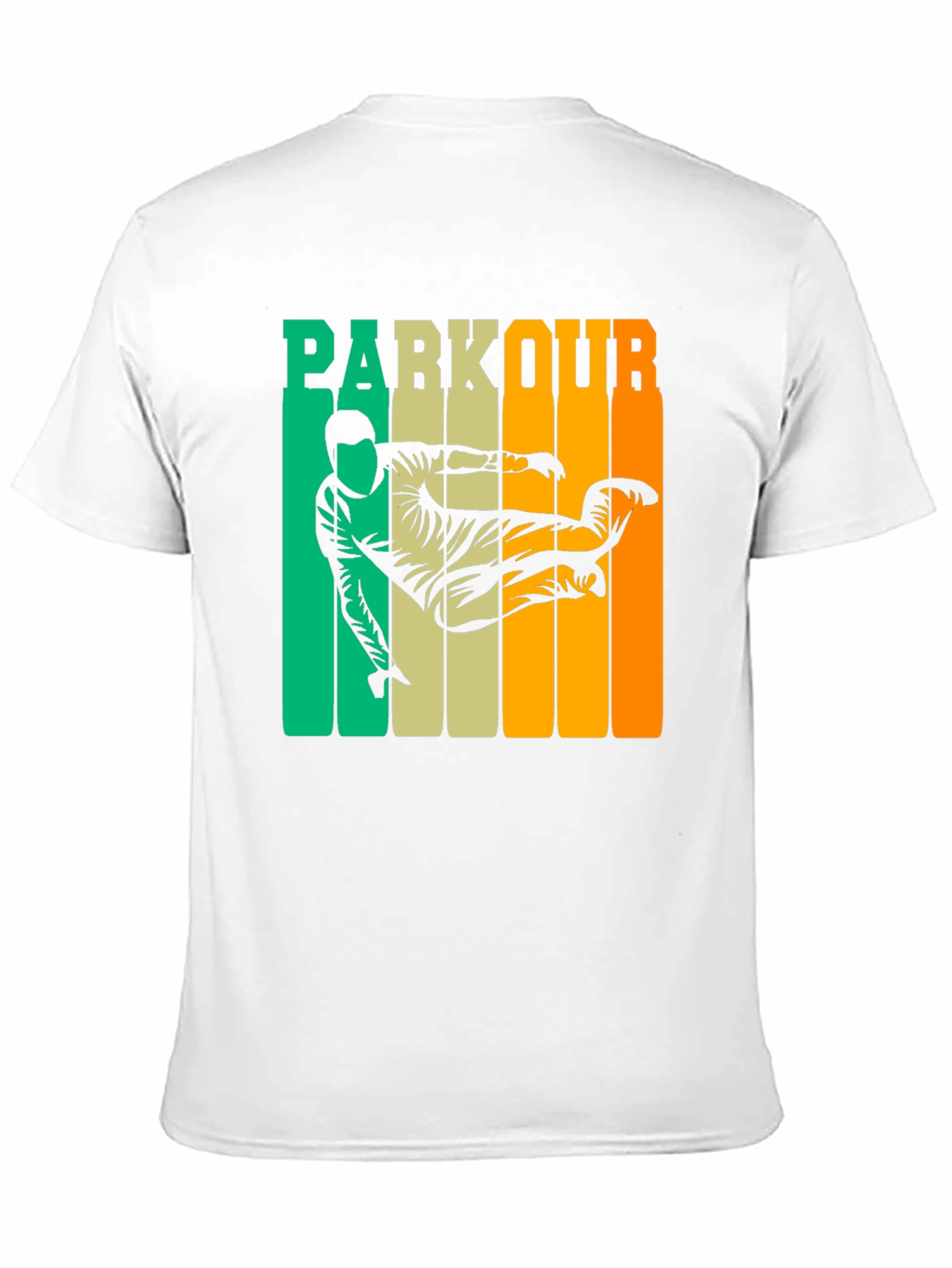 Parkour Retro Graphic T-Shirt - Urban Activewear