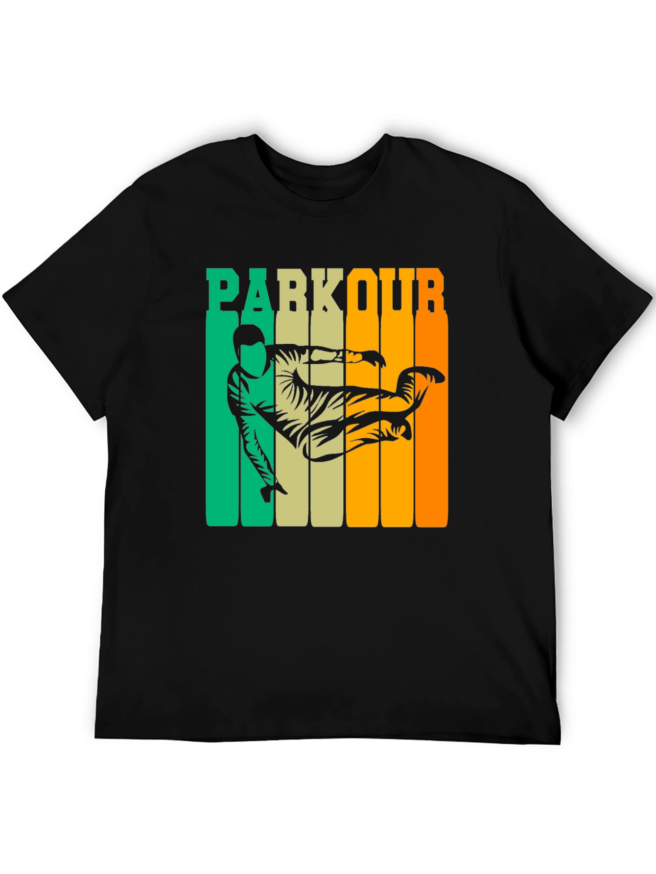Parkour Retro Graphic T-Shirt - Urban Activewear