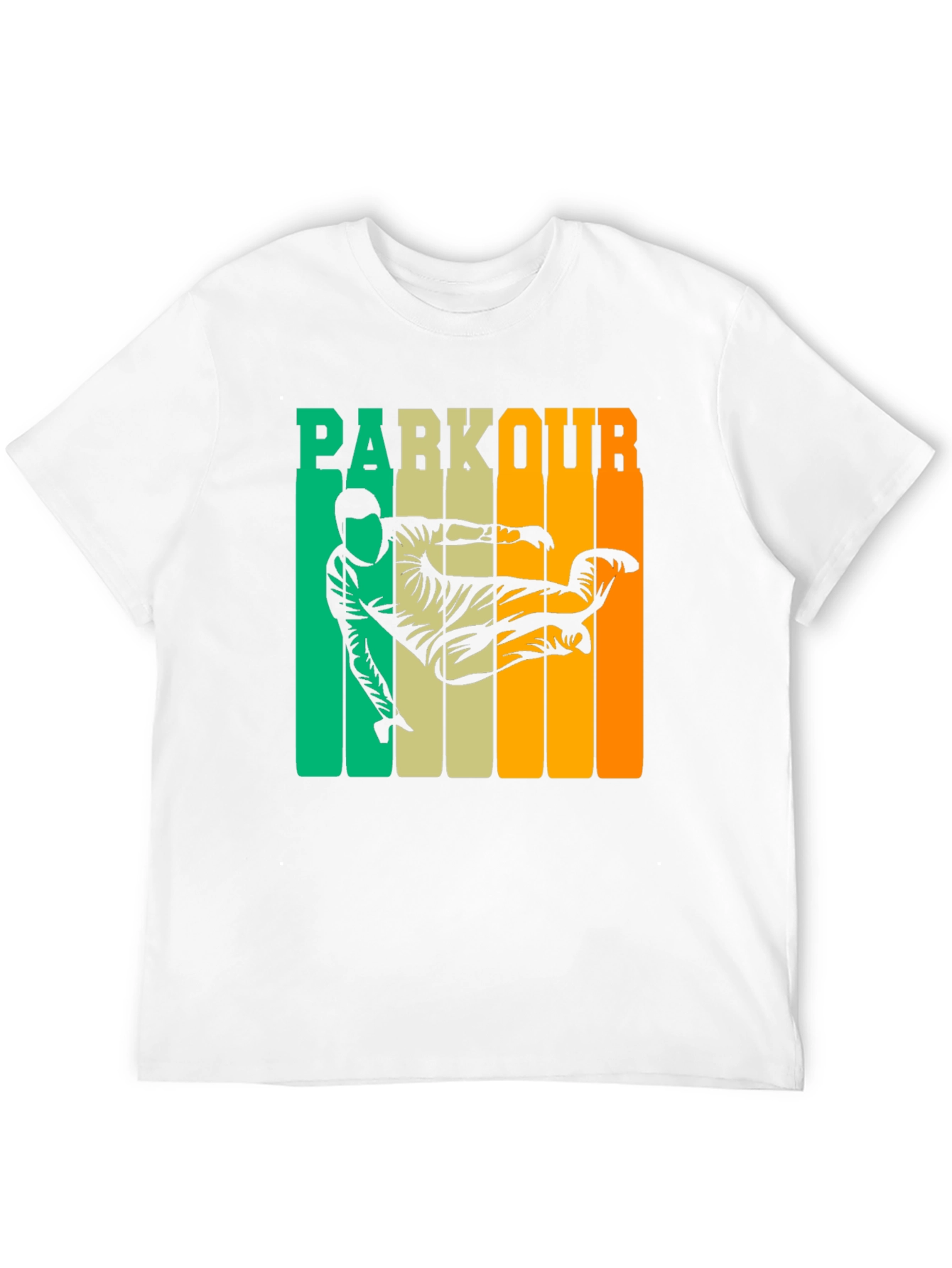 Parkour Retro Graphic T-Shirt - Urban Activewear