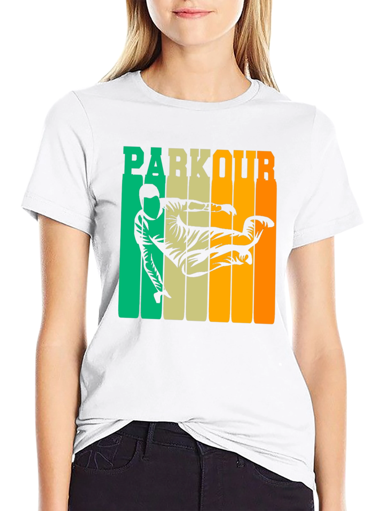 Parkour Retro Graphic T-Shirt - Urban Activewear