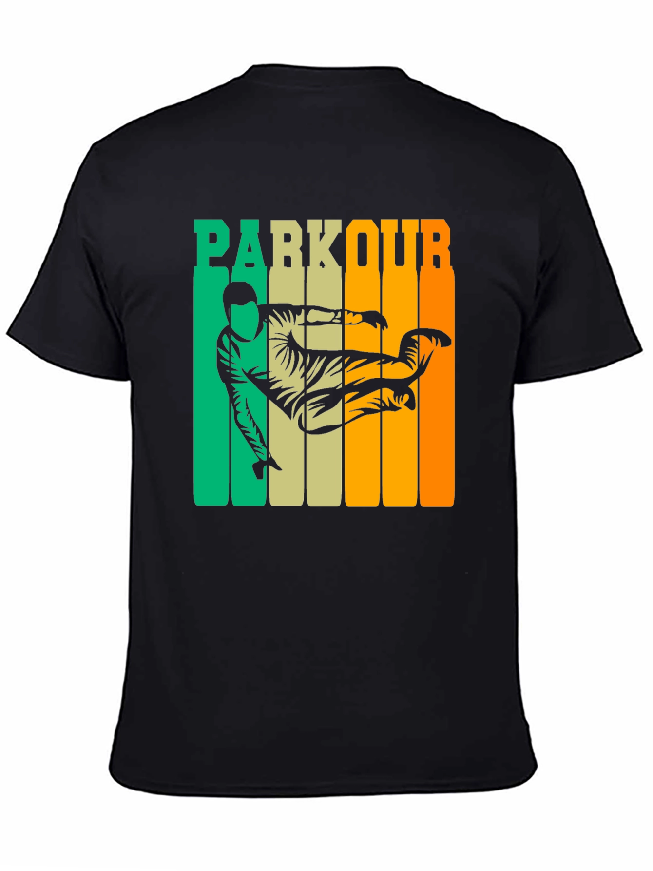 Parkour Retro Graphic T-Shirt - Urban Activewear