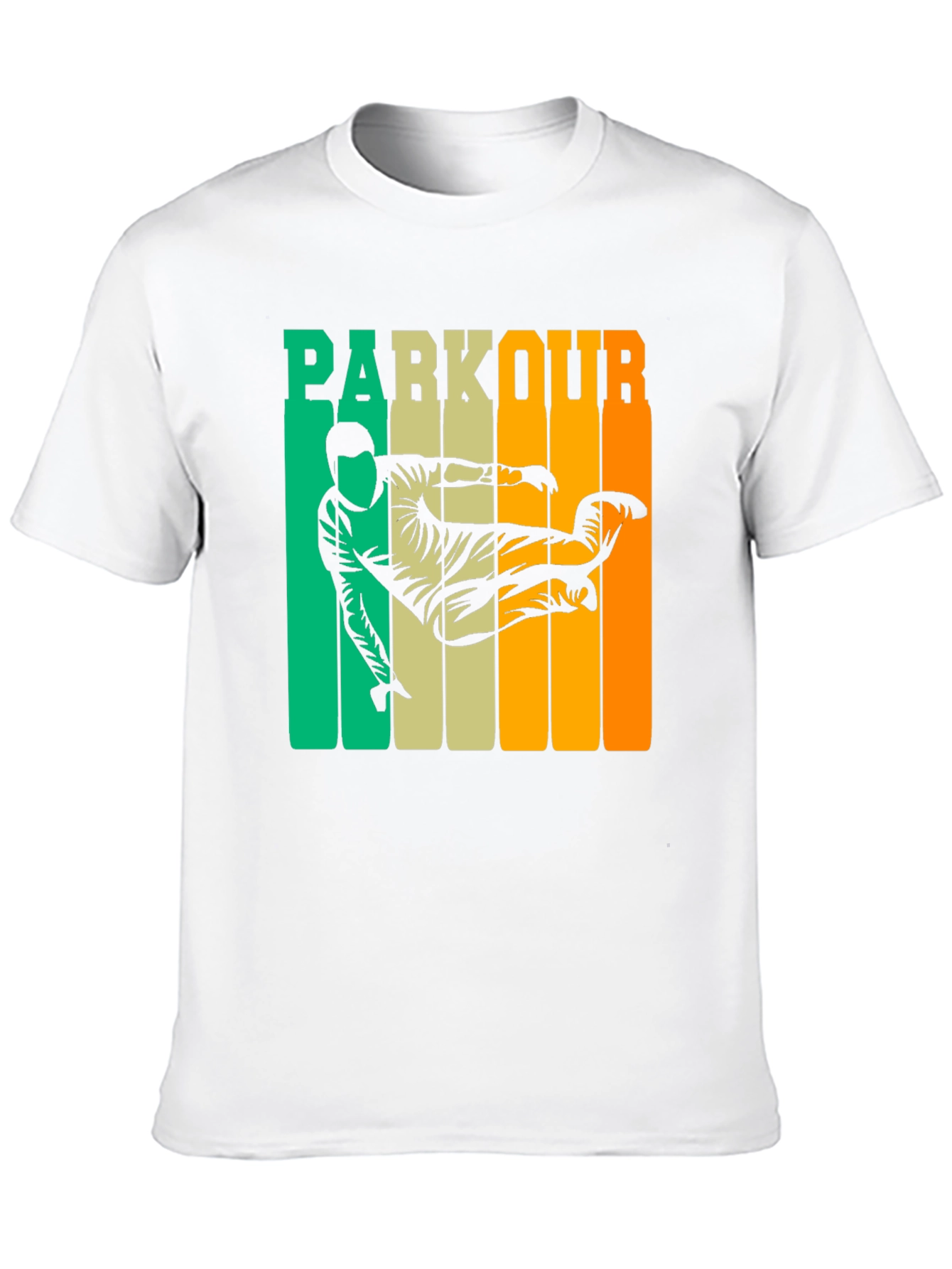 Parkour Retro Graphic T-Shirt - Urban Activewear