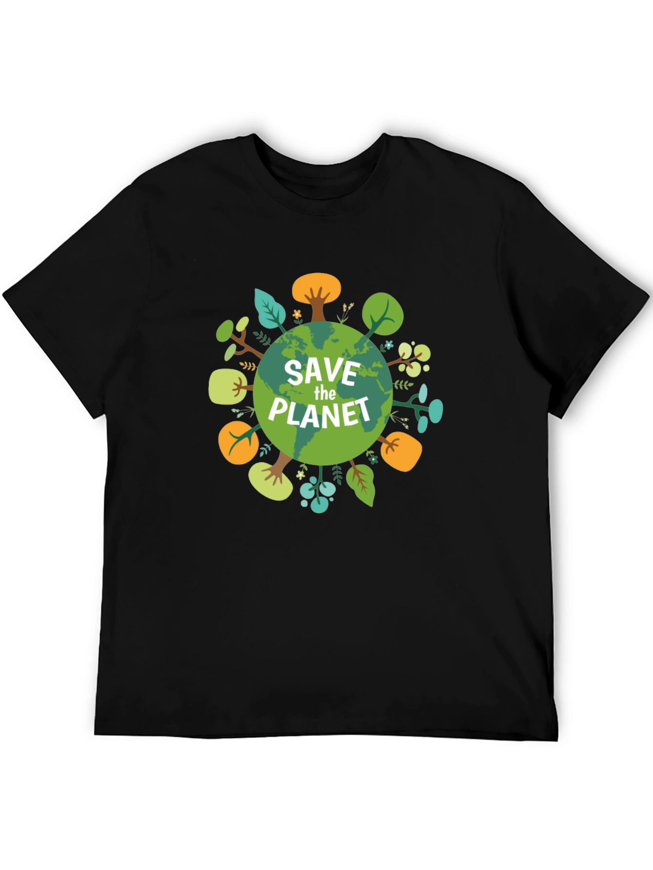 Eco-Friendly Save the Planet Graphic Tee