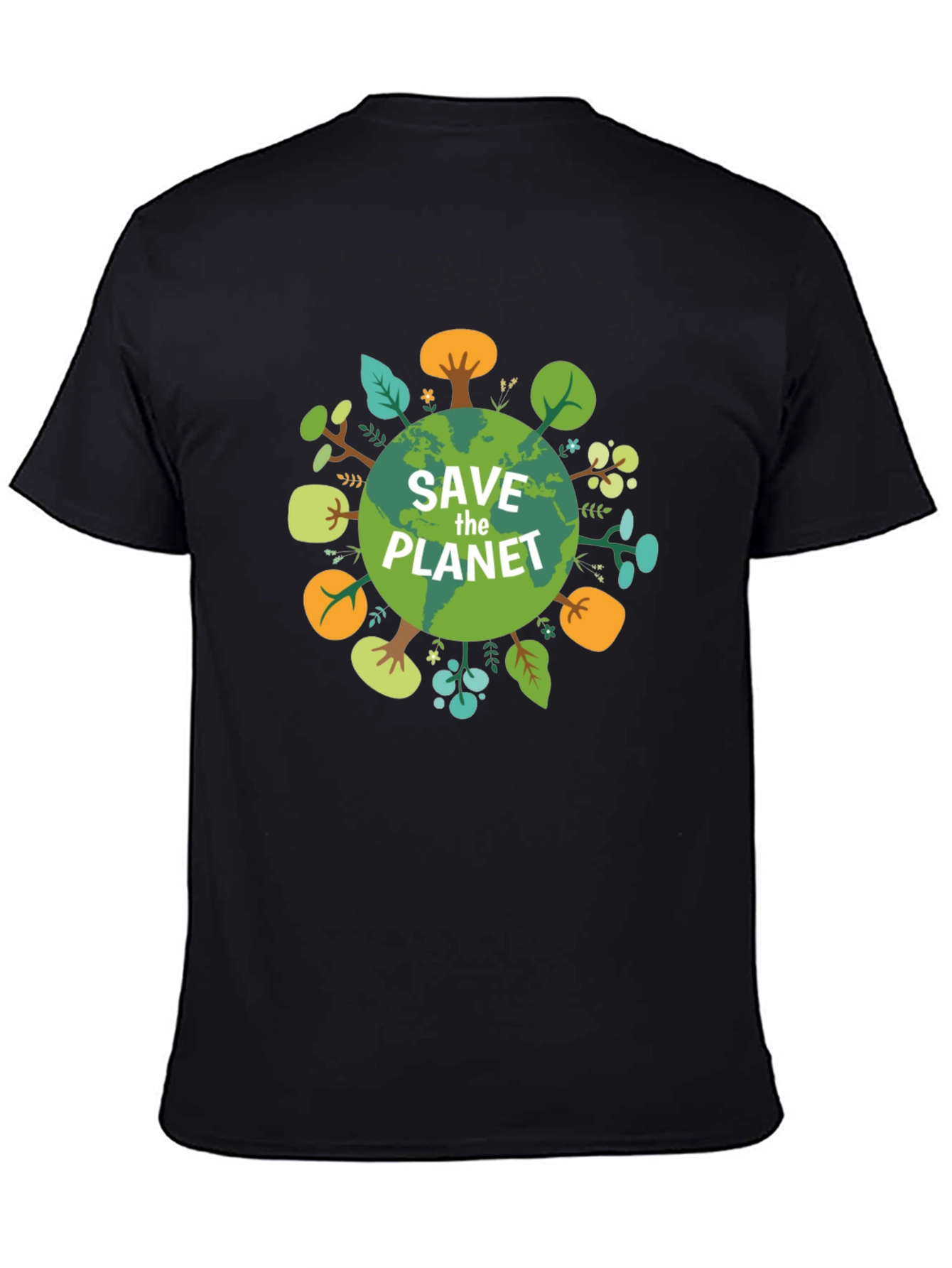 Eco-Friendly Save the Planet Graphic Tee