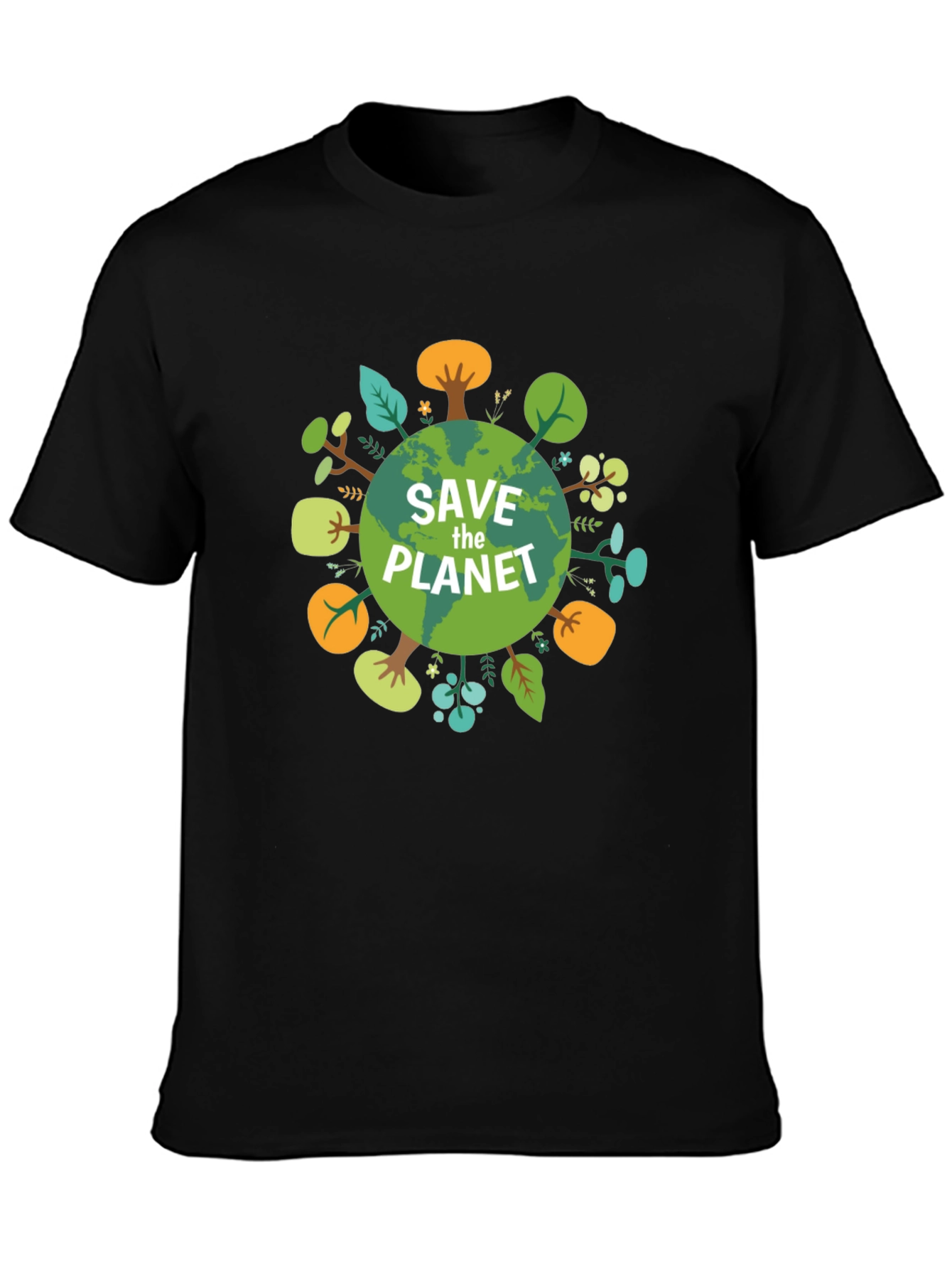 Eco-Friendly Save the Planet Graphic Tee