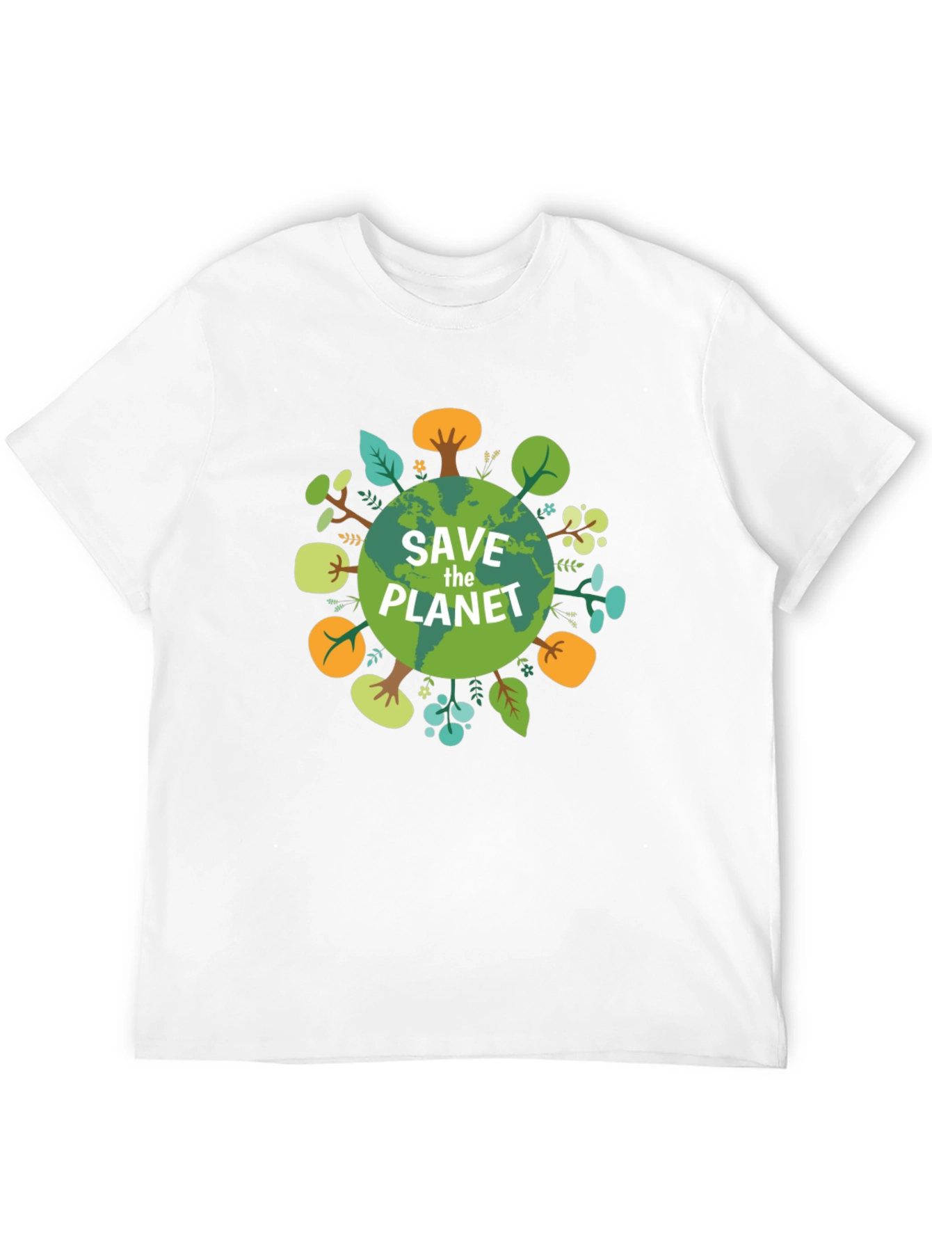 Eco-Friendly Save the Planet Graphic Tee