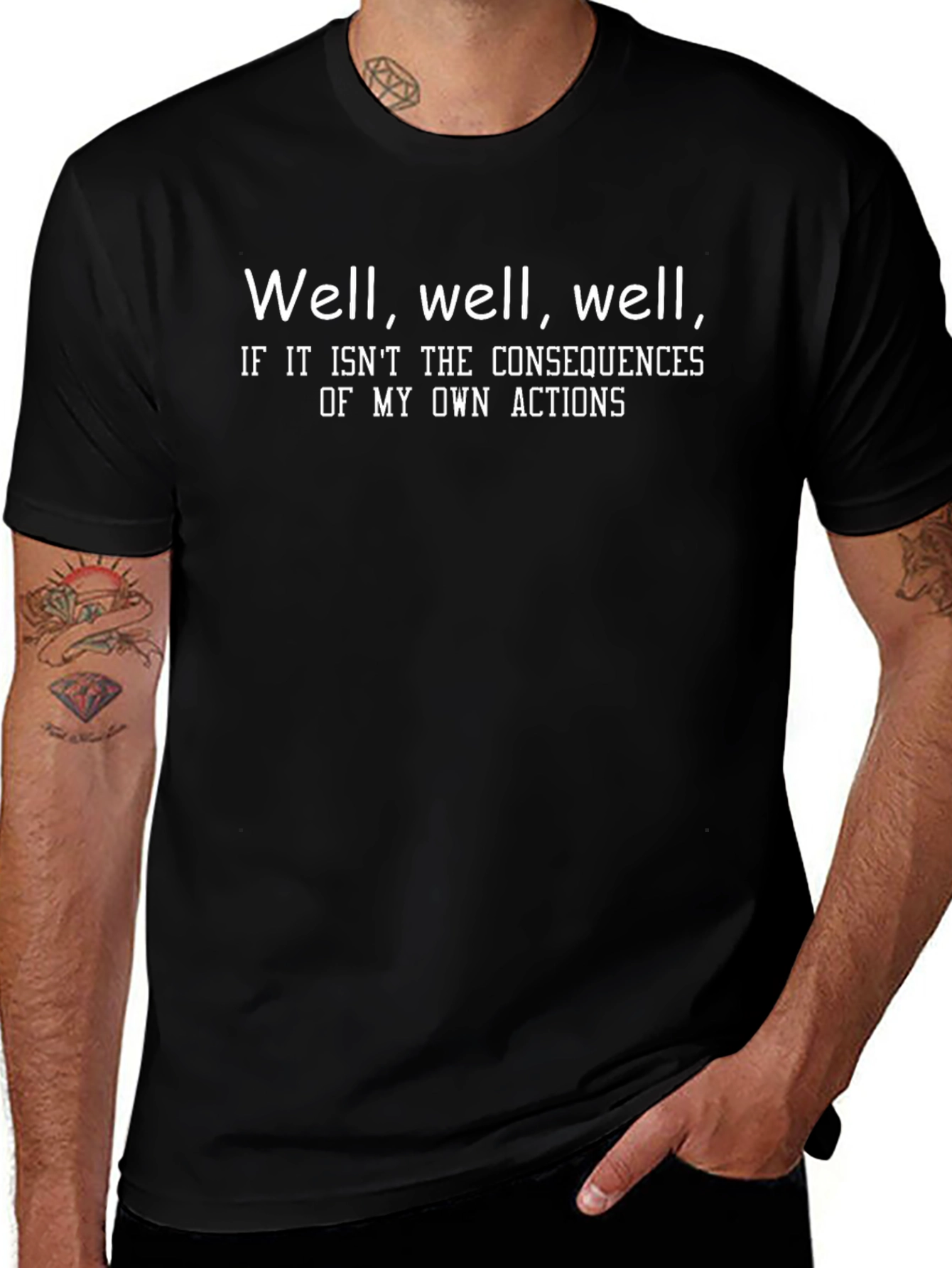Well Well Well Funny Sarcastic Humor T-Shirt