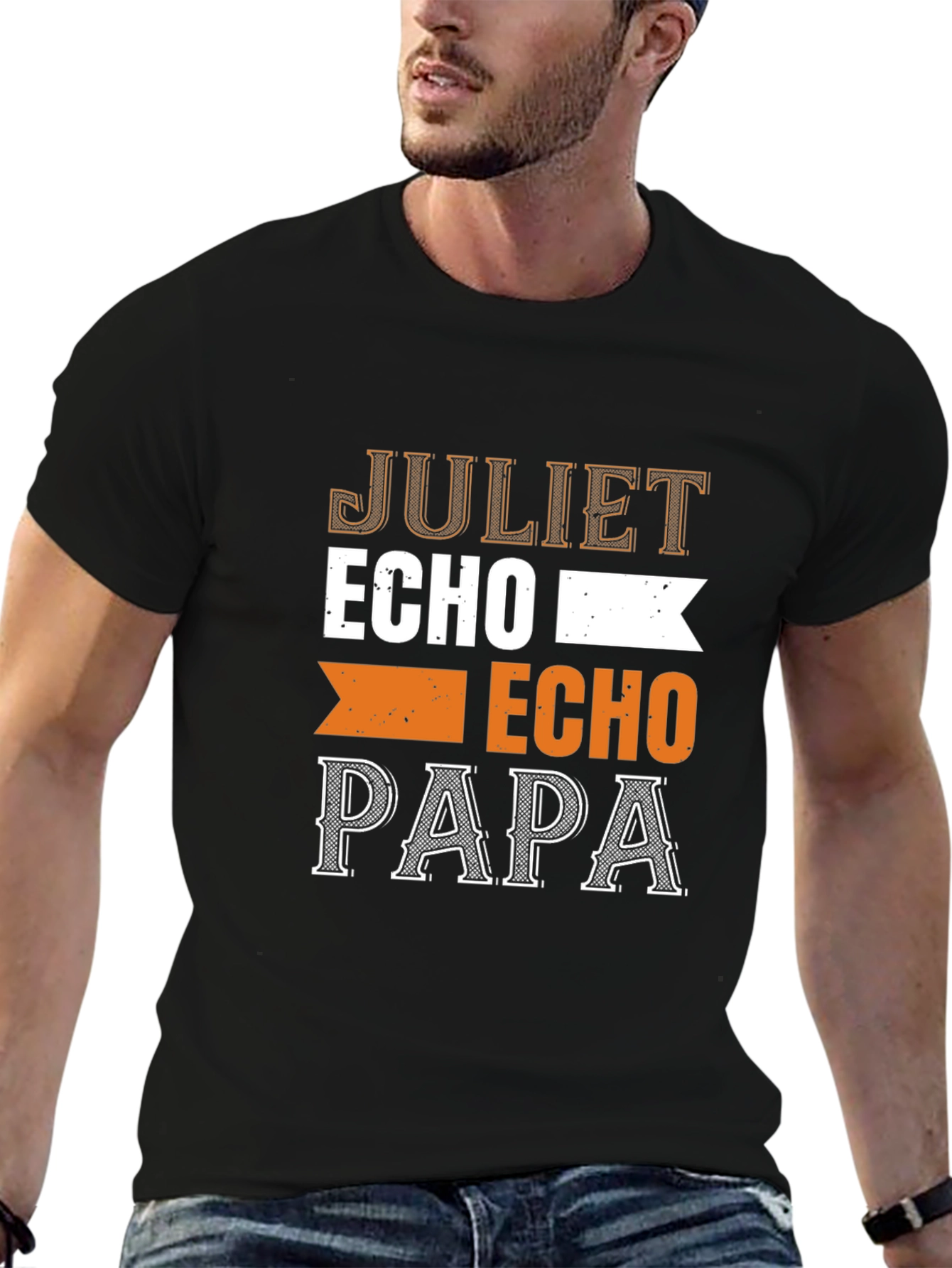 Juliet Echo Papa Graphic Tee - Aviation Alphabet T-Shirt