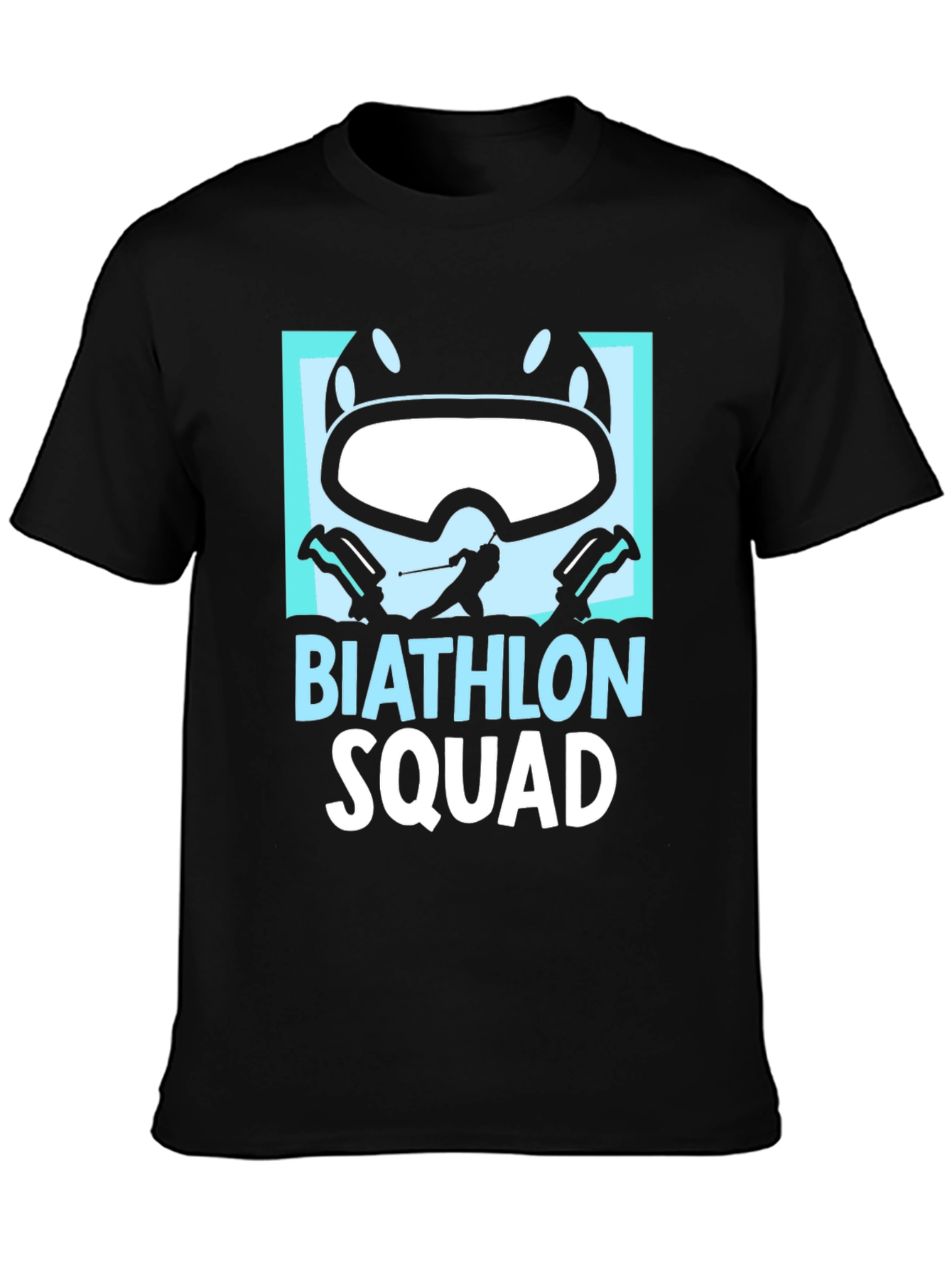 Biathlon Squad Tee - Skiing and Shooting T-Shirt