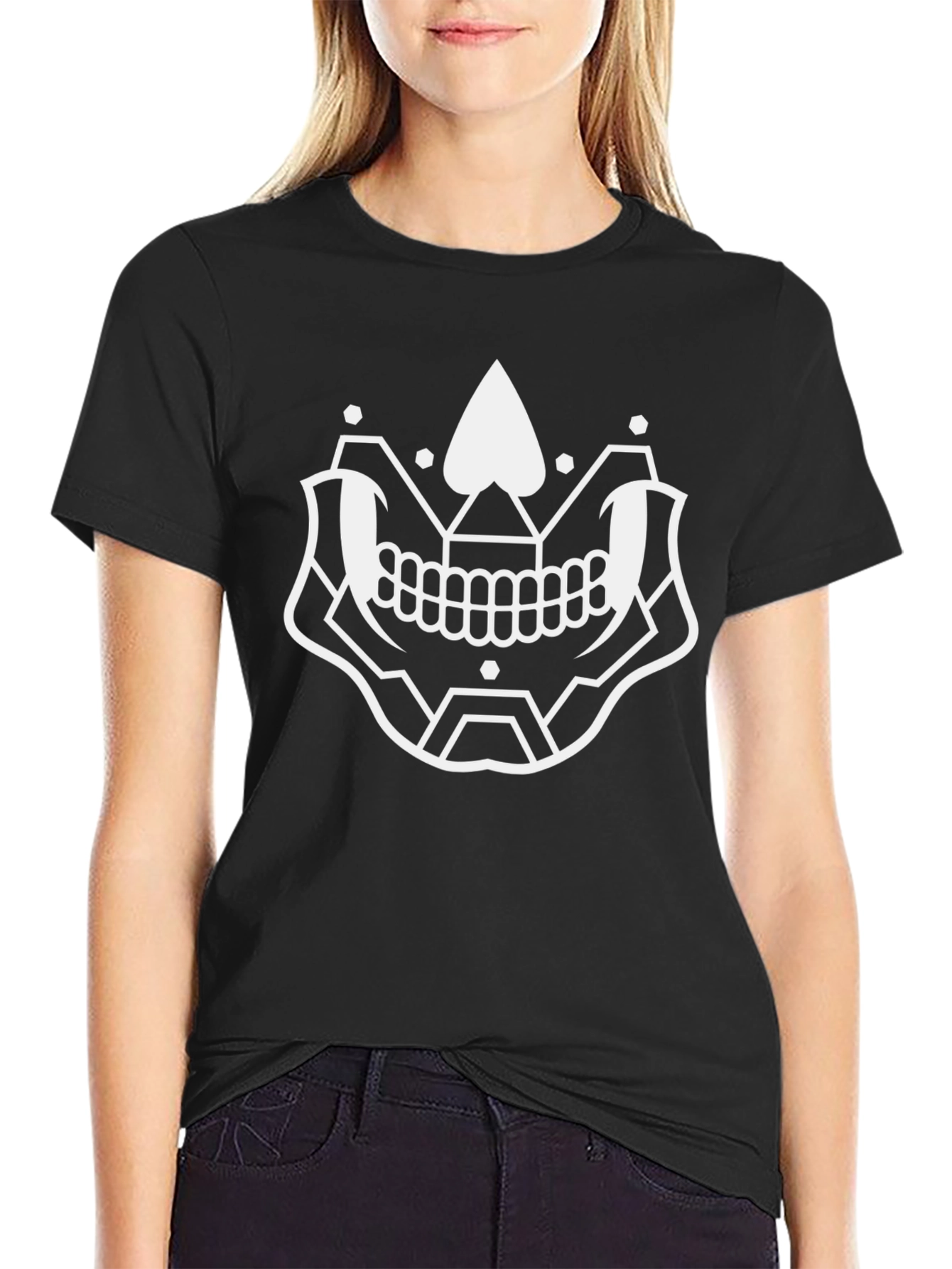 Ace of Spades Skull Graphic T-Shirt