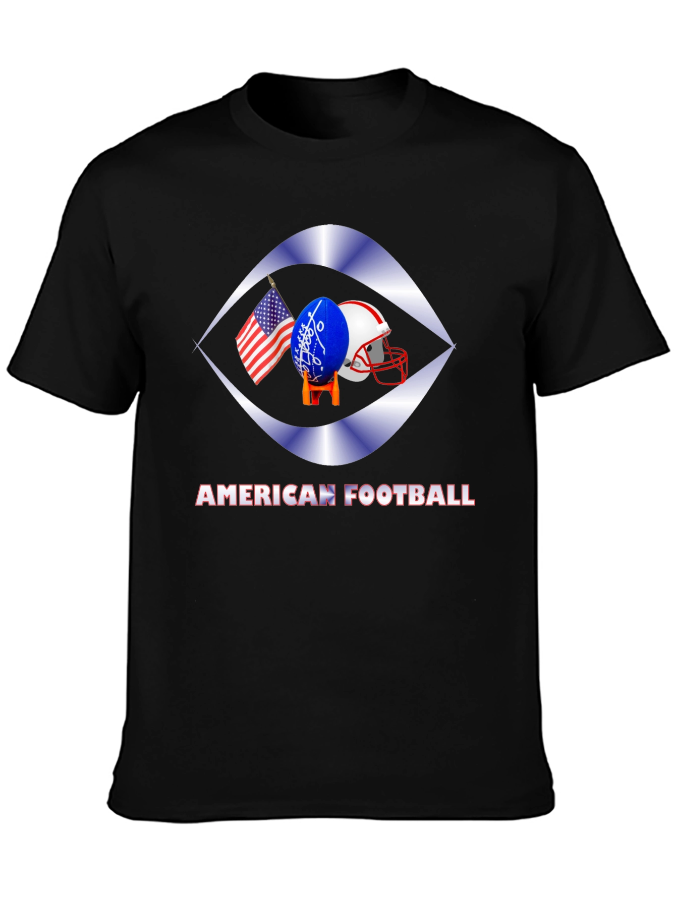 American Football Graphic T-Shirt