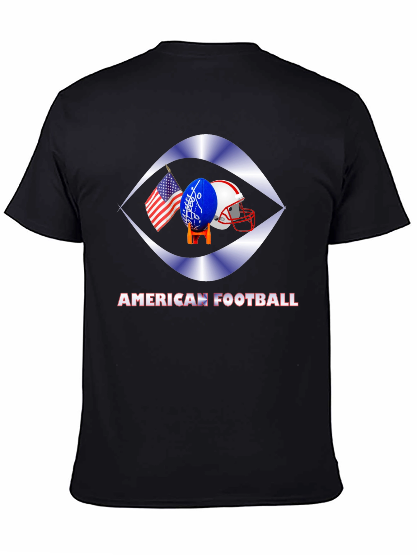 American Football Graphic T-Shirt