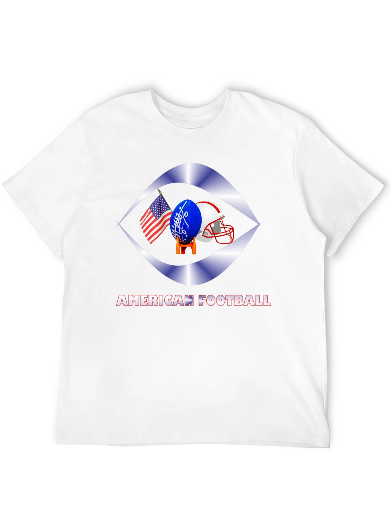 American Football Graphic T-Shirt