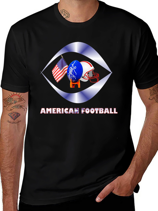 American Football Graphic T-Shirt