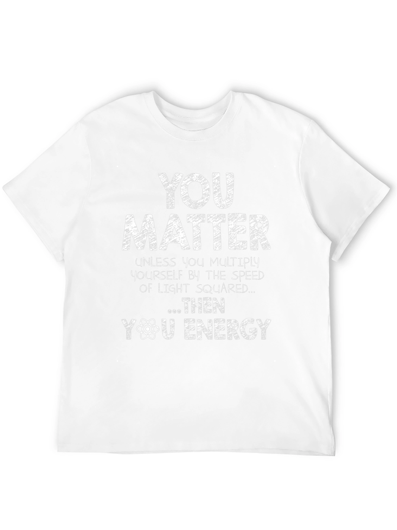 You Matter Then You Energy Black T-Shirt