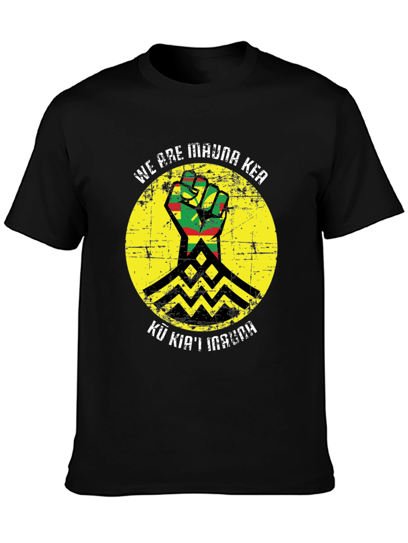 Mauna Kea T-Shirt - Fist & Mountain Graphic Tee