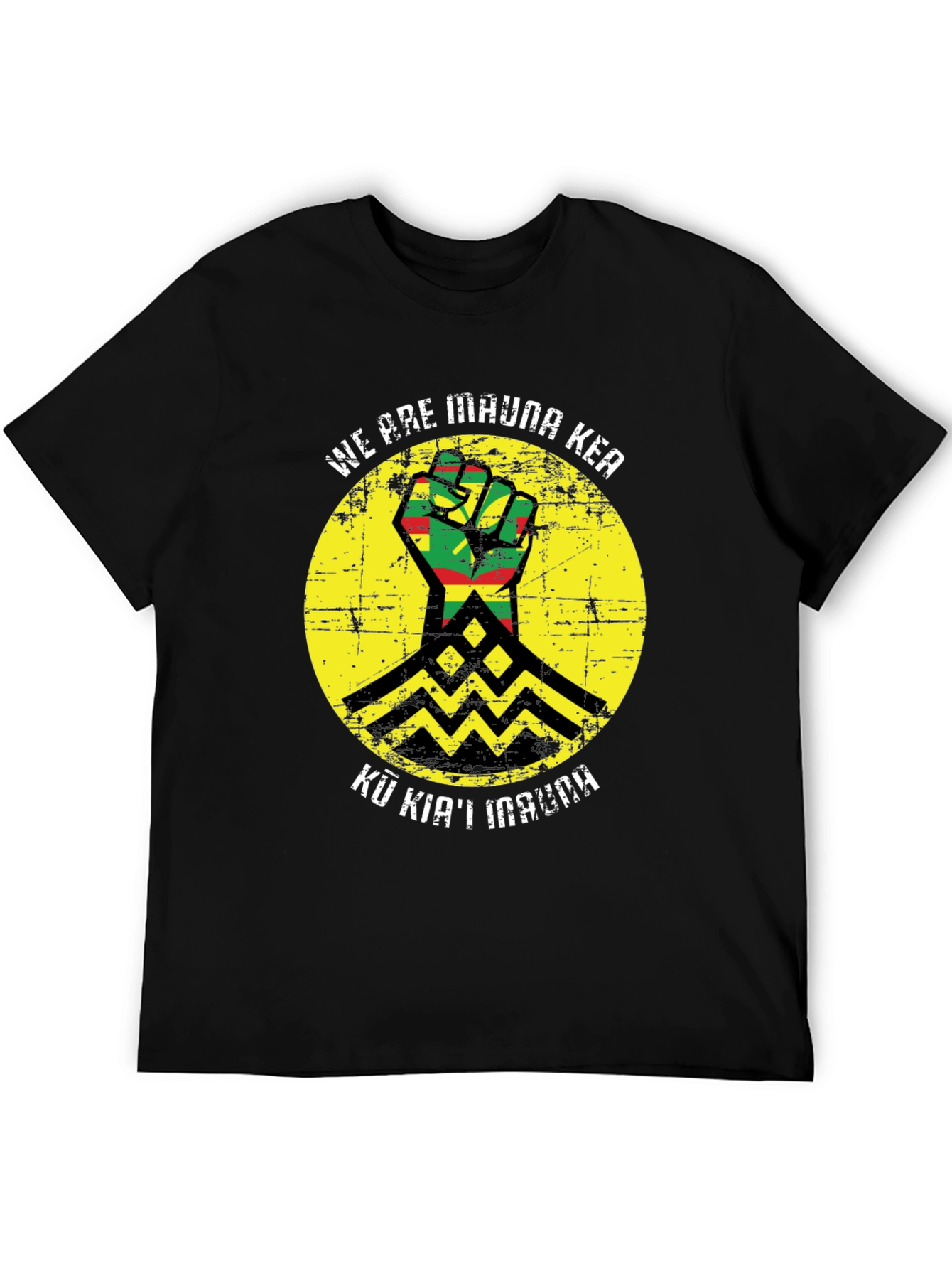 Mauna Kea T-Shirt - Fist & Mountain Graphic Tee