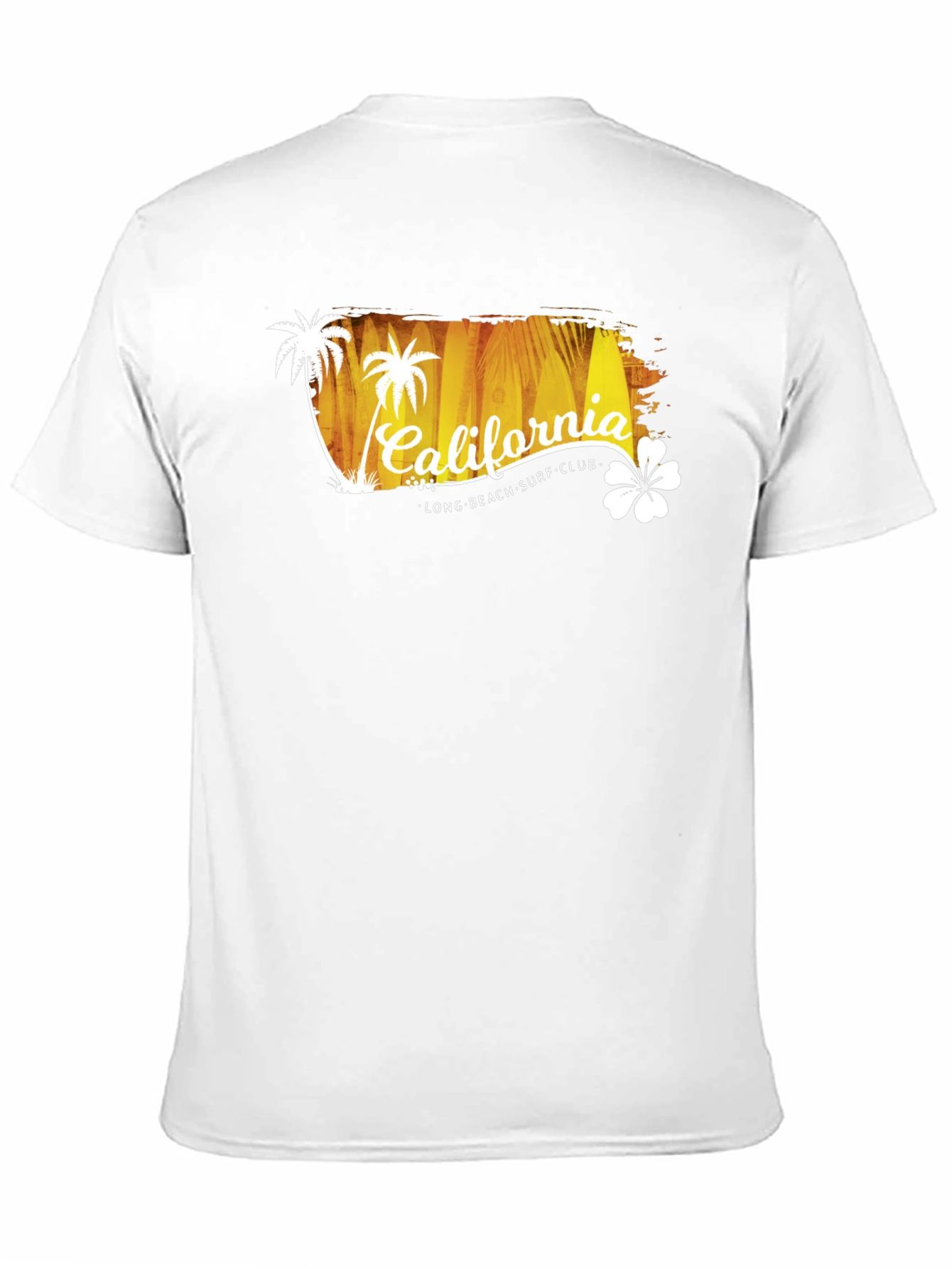 California Long Beach Surf Club Graphic T-Shirt