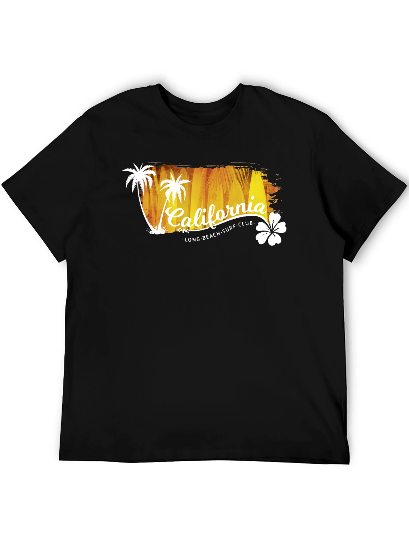 California Long Beach Surf Club Graphic T-Shirt