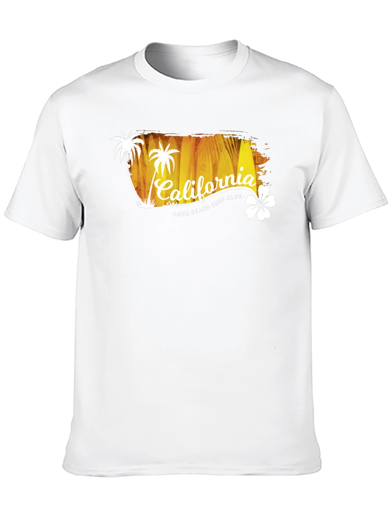 California Long Beach Surf Club Graphic T-Shirt