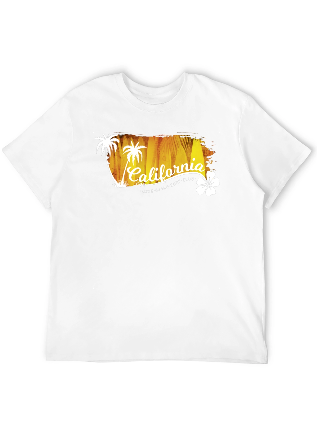 California Long Beach Surf Club Graphic T-Shirt