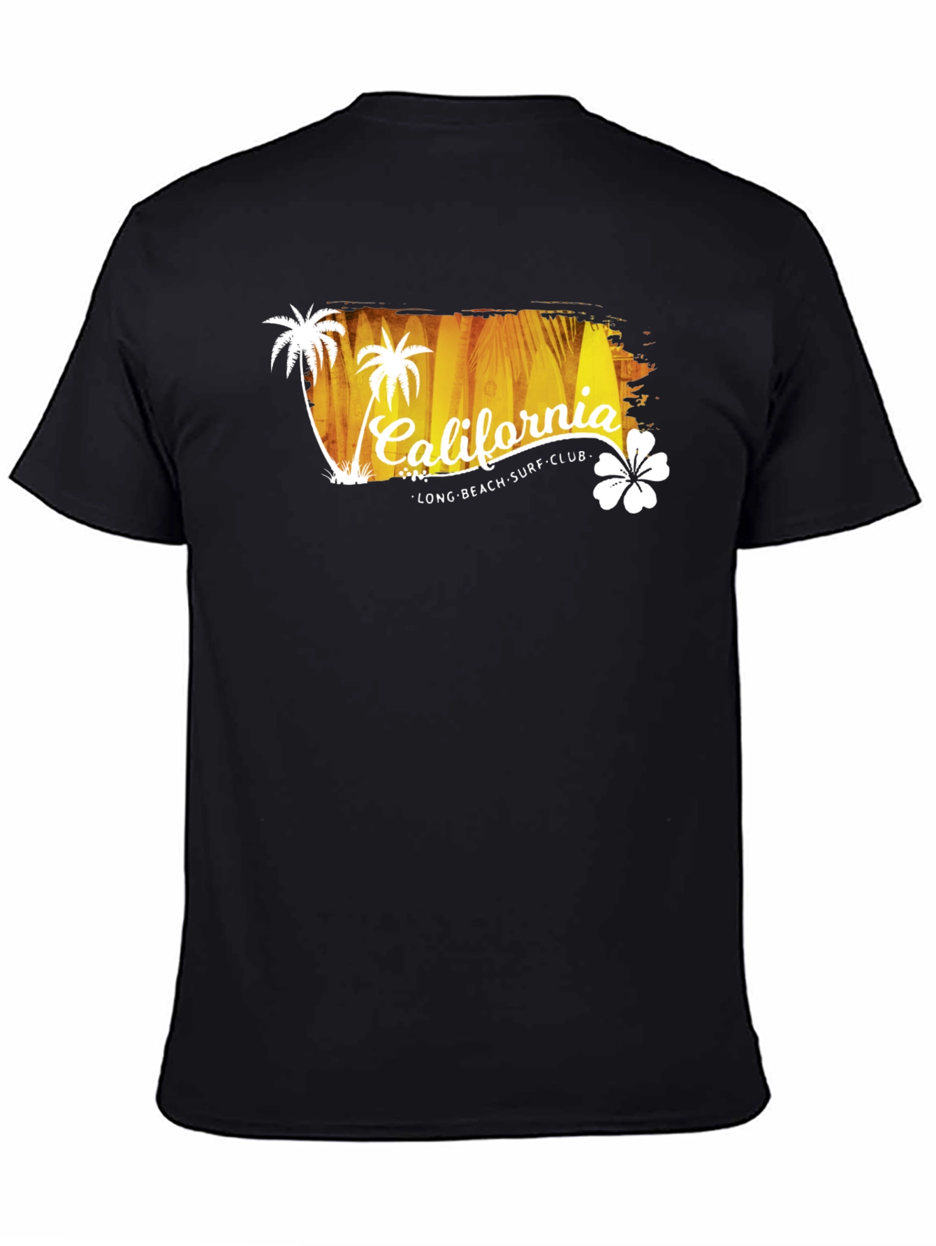 California Long Beach Surf Club Graphic T-Shirt