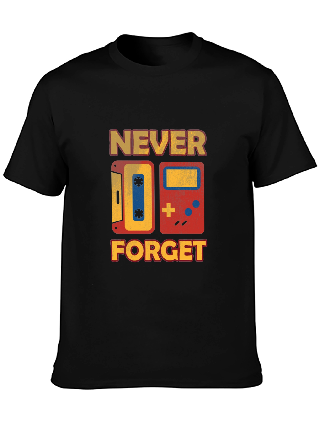 Retro Never Forget Graphic T-Shirt