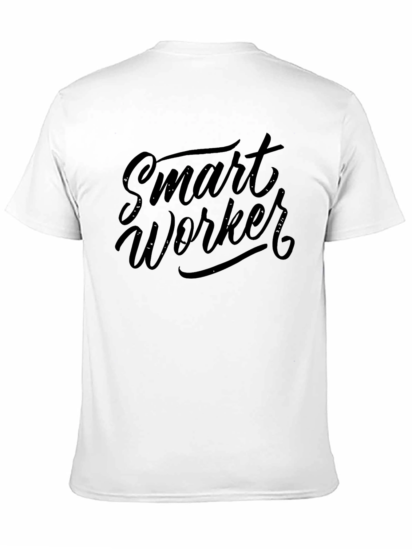 Smart Worker Graphic Tee - Black