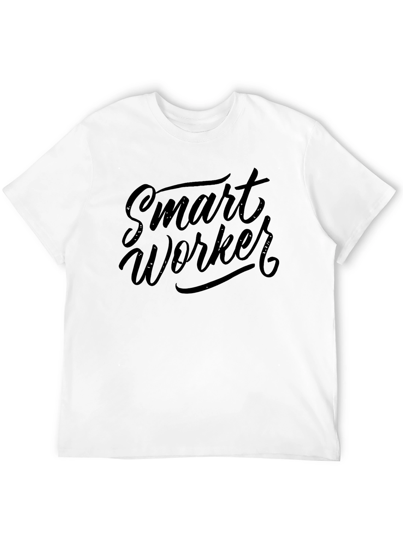 Smart Worker Graphic Tee - Black