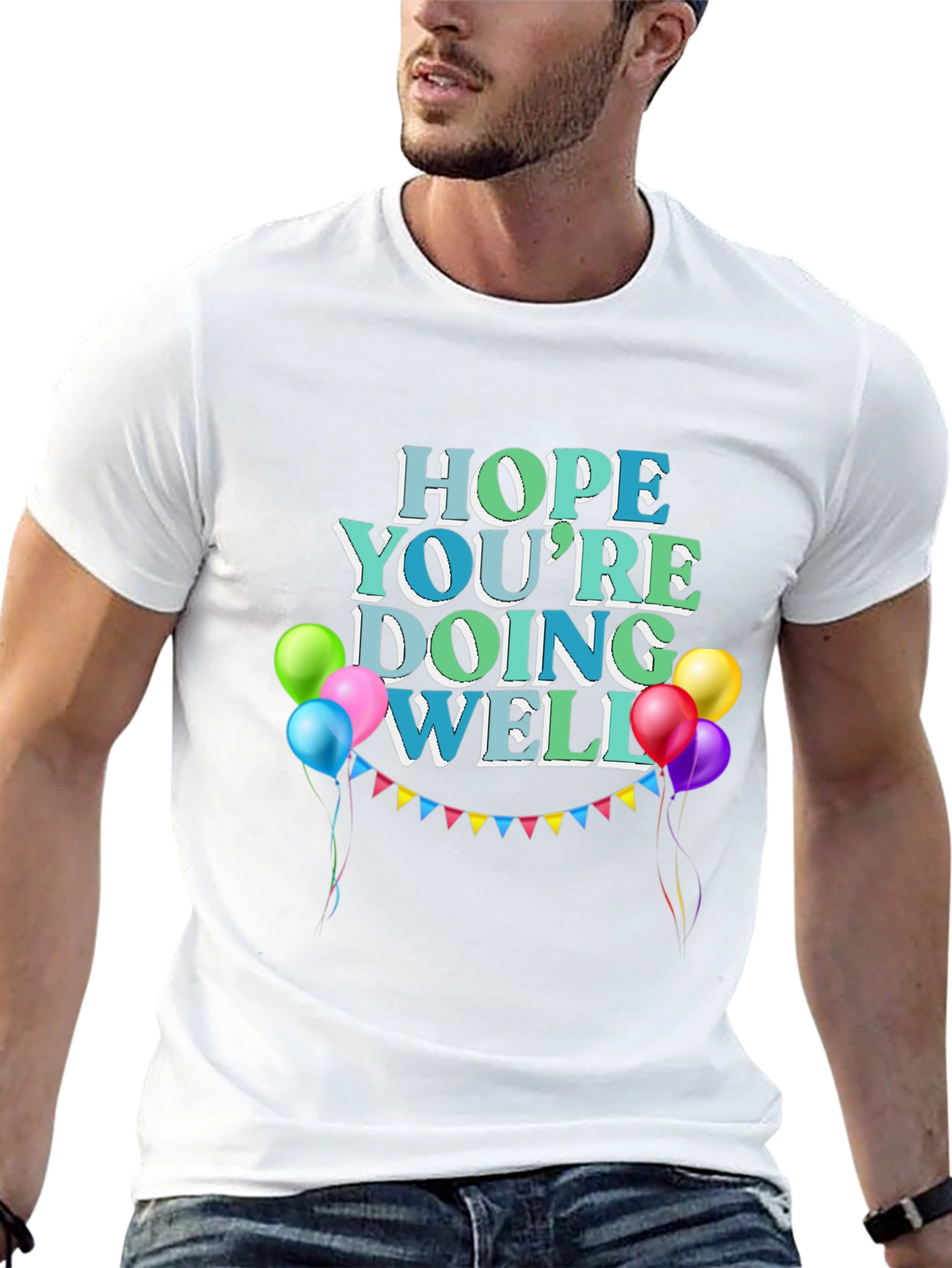 Hope Youre Doing Well Black T-Shirt