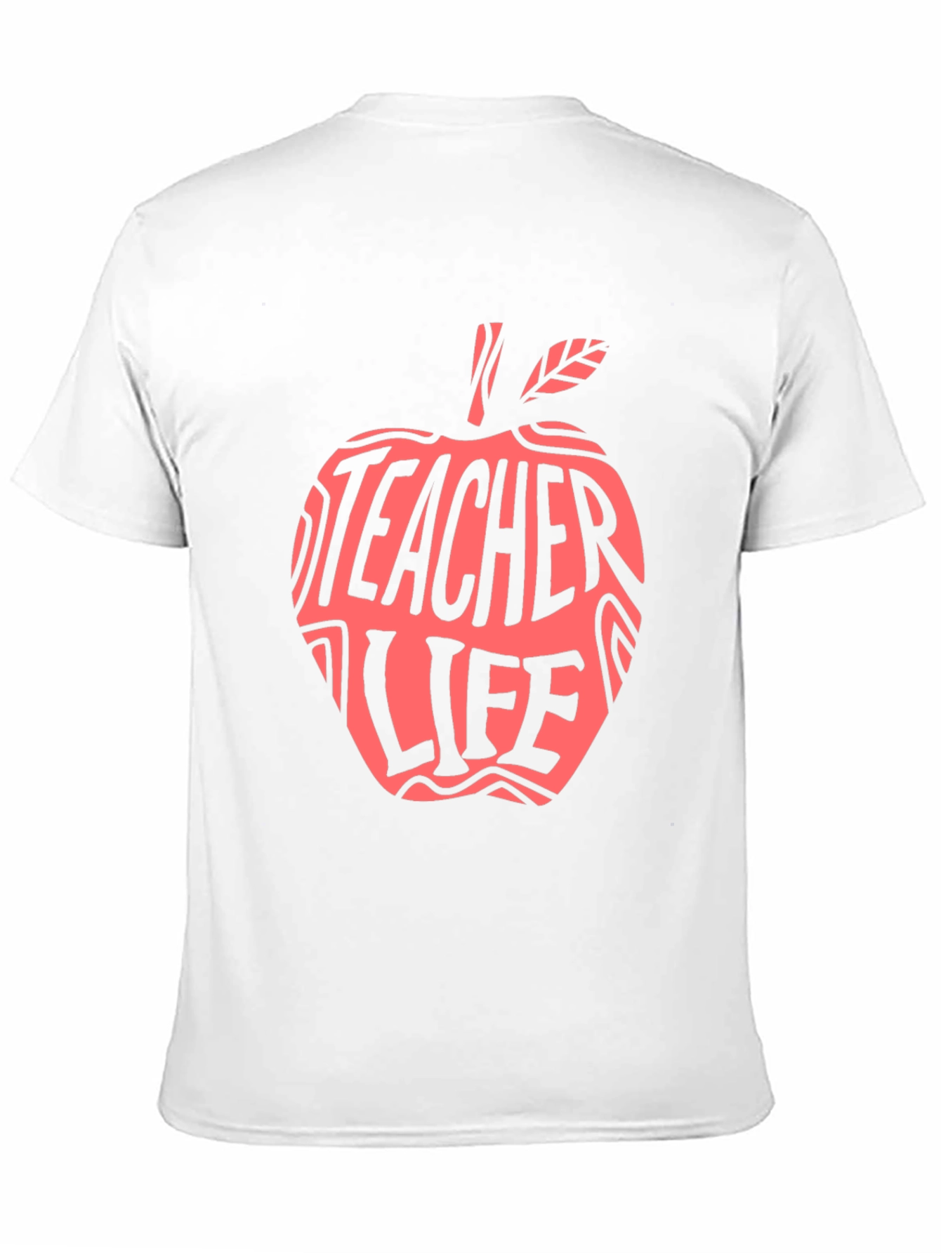 Teacher Life Apple Graphic T-Shirt