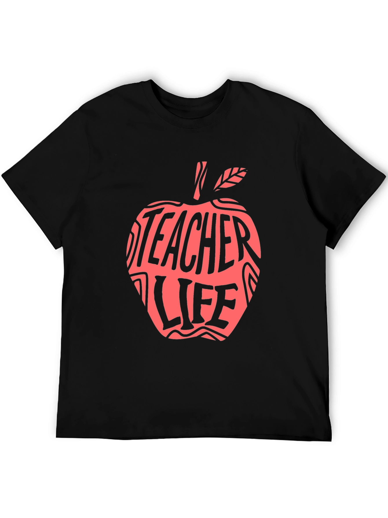 Teacher Life Apple Graphic T-Shirt