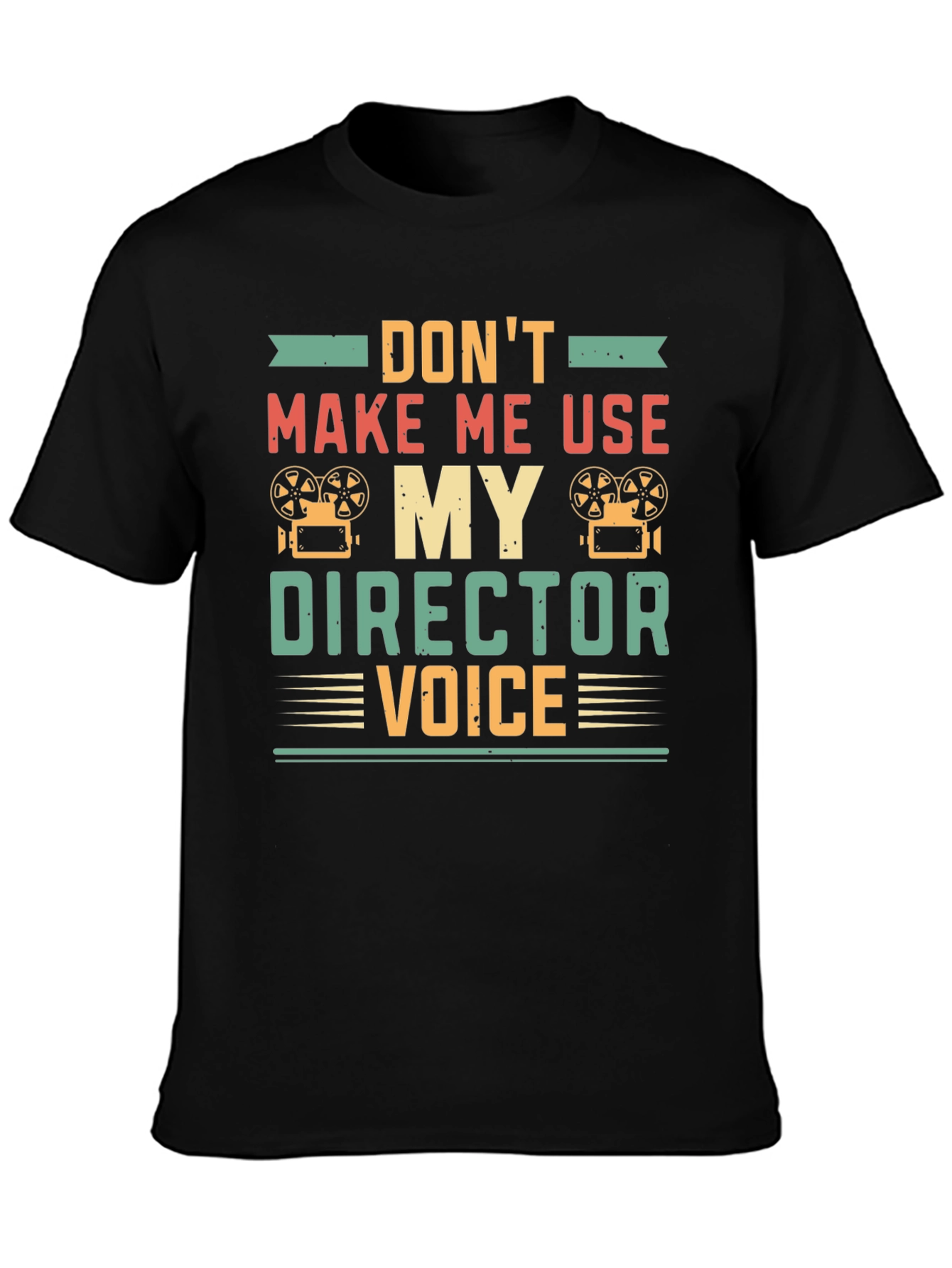 Director Voice Graphic Tee - Movie Lover Gift