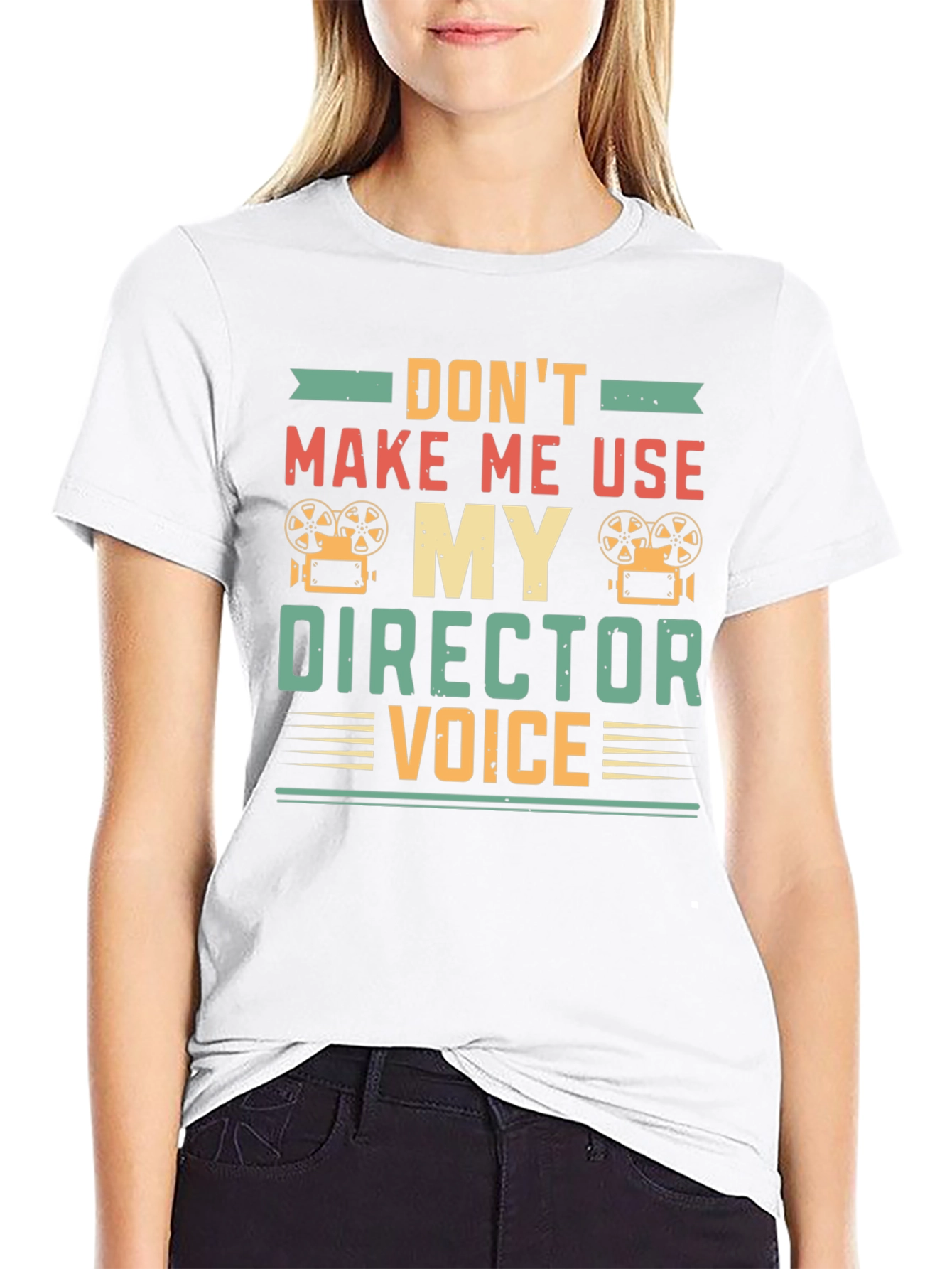 Director Voice Graphic Tee - Movie Lover Gift
